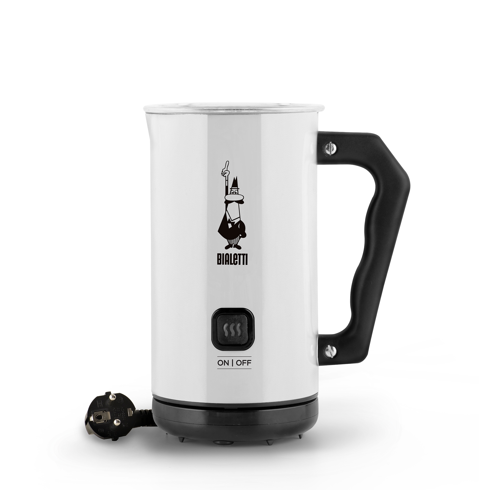 Bialetti - Elektrischer Milchaufschäumer Mk02 weiß