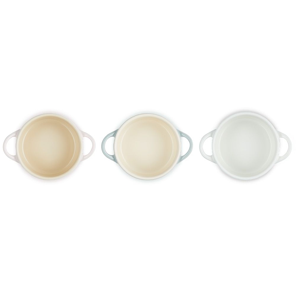 Le Creuset - Mini Cocotte - 3er Set Le Creuset - Mini Cocotte - 3er Set