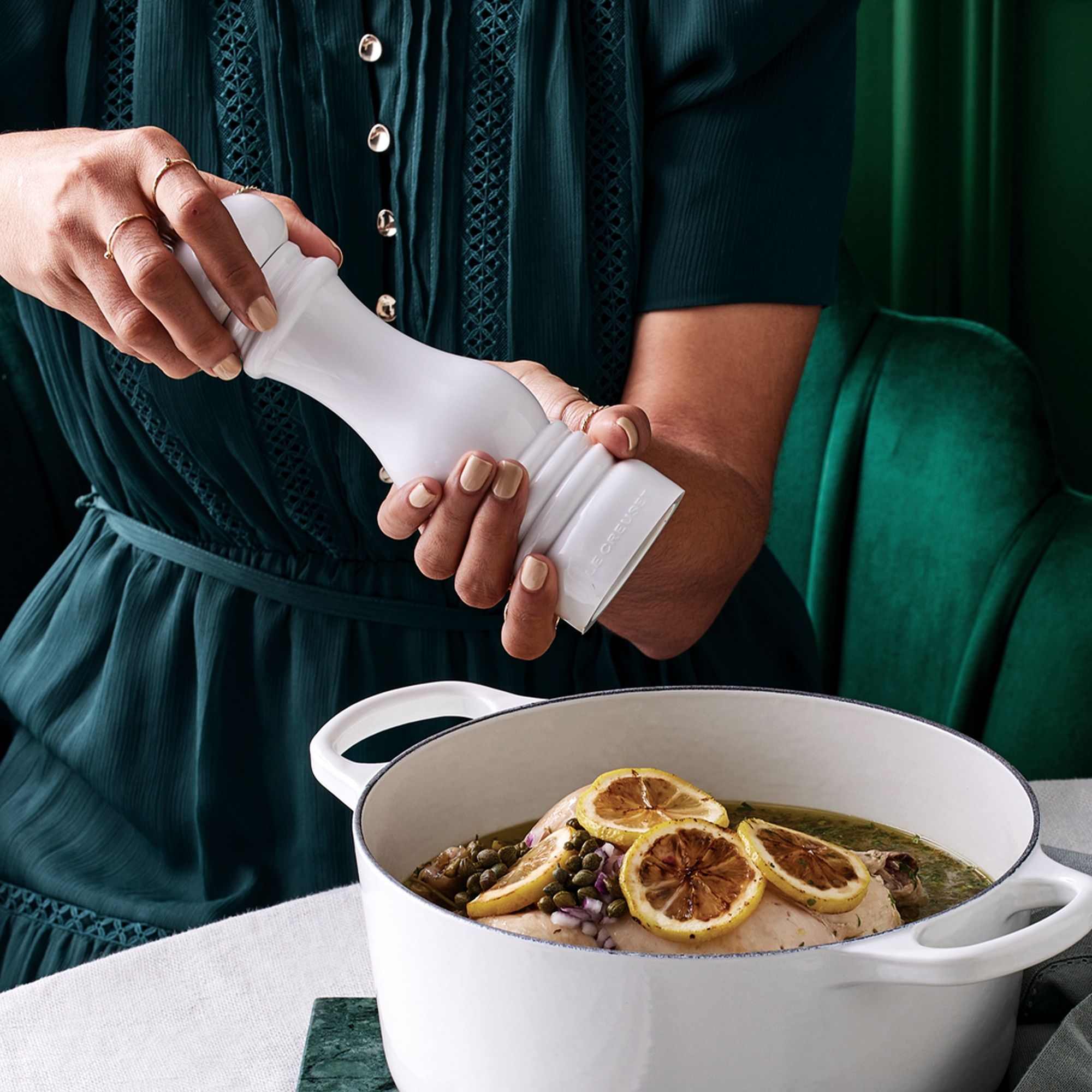 Le Creuset - Pfeffer- oder Salzmühle - 21 cm