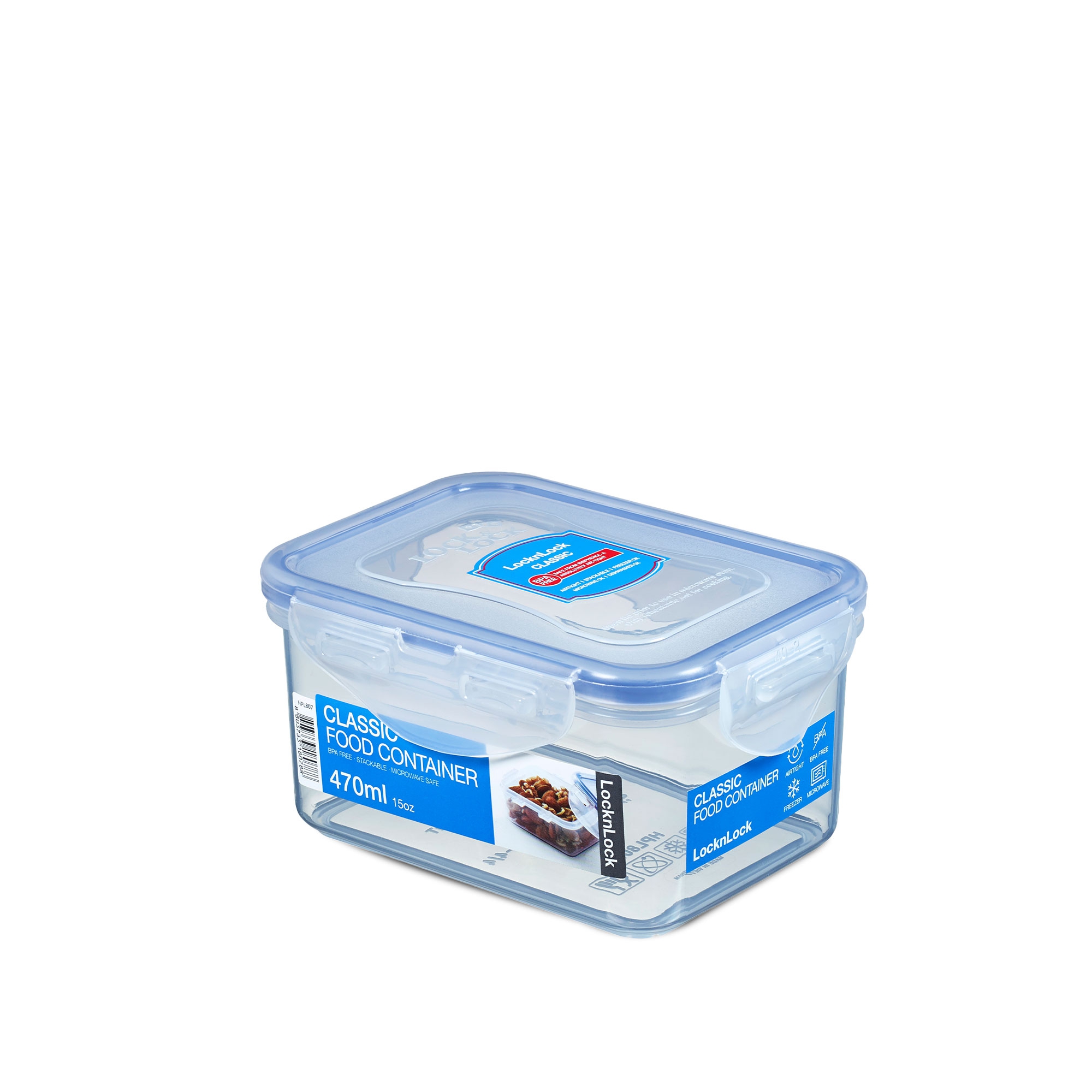LocknLock - food storage container PP CLASSIC rectangular 470 ml