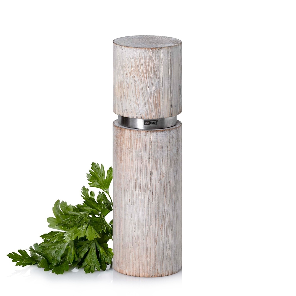 AdHoc Holz-Pfeffer- oder Salzmühle Textura Antique Grande br