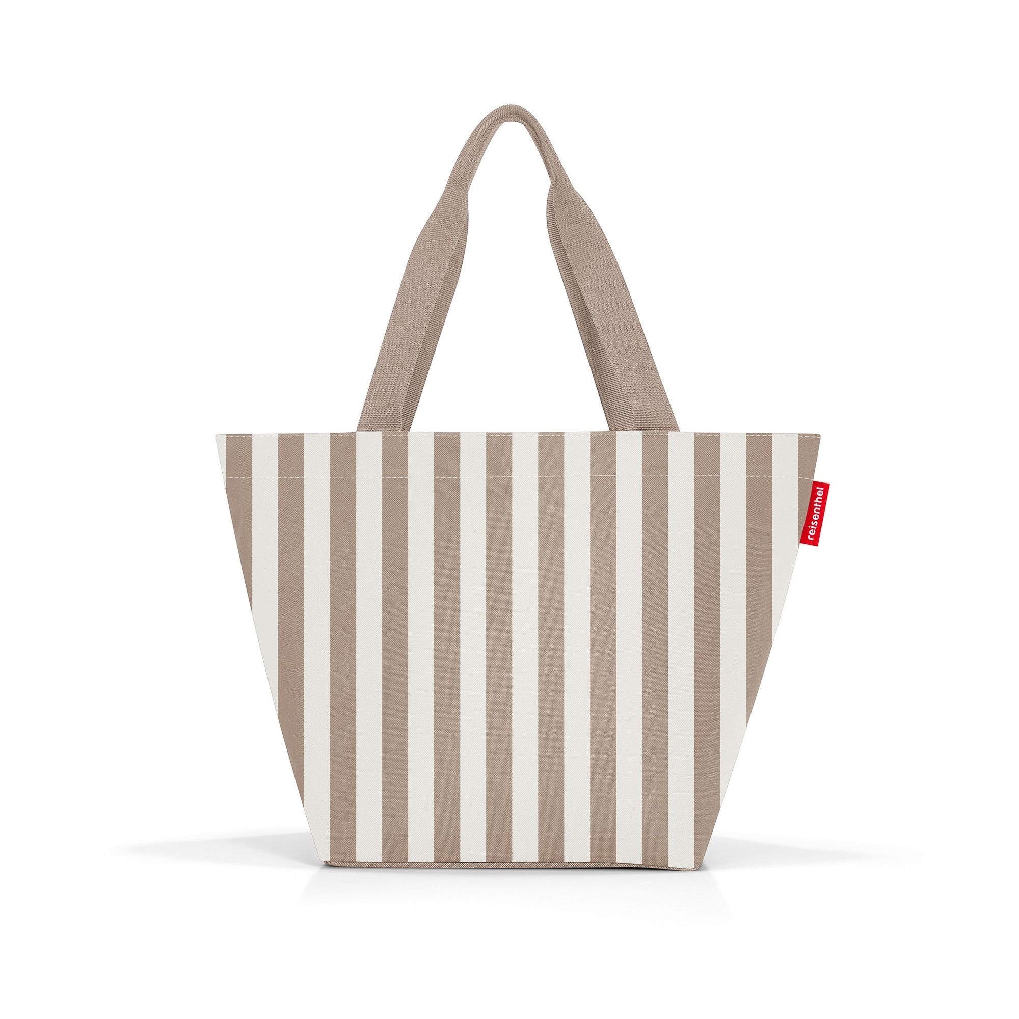 reisenthel - shopper M - summerstripes coffee