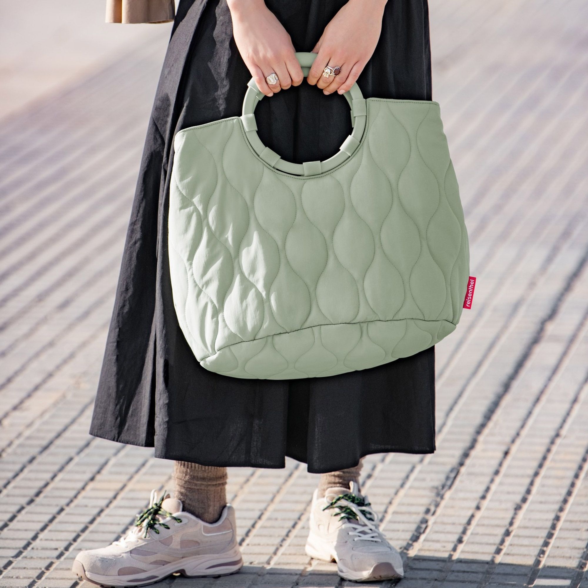 reisenthel - loopbag hobo - puffer iced matcha