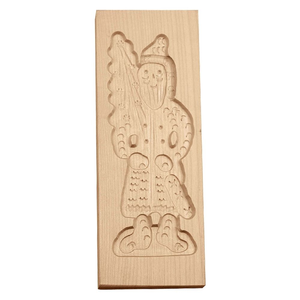 Städter - Wooden mould Santa Claus 9 x 25 cm