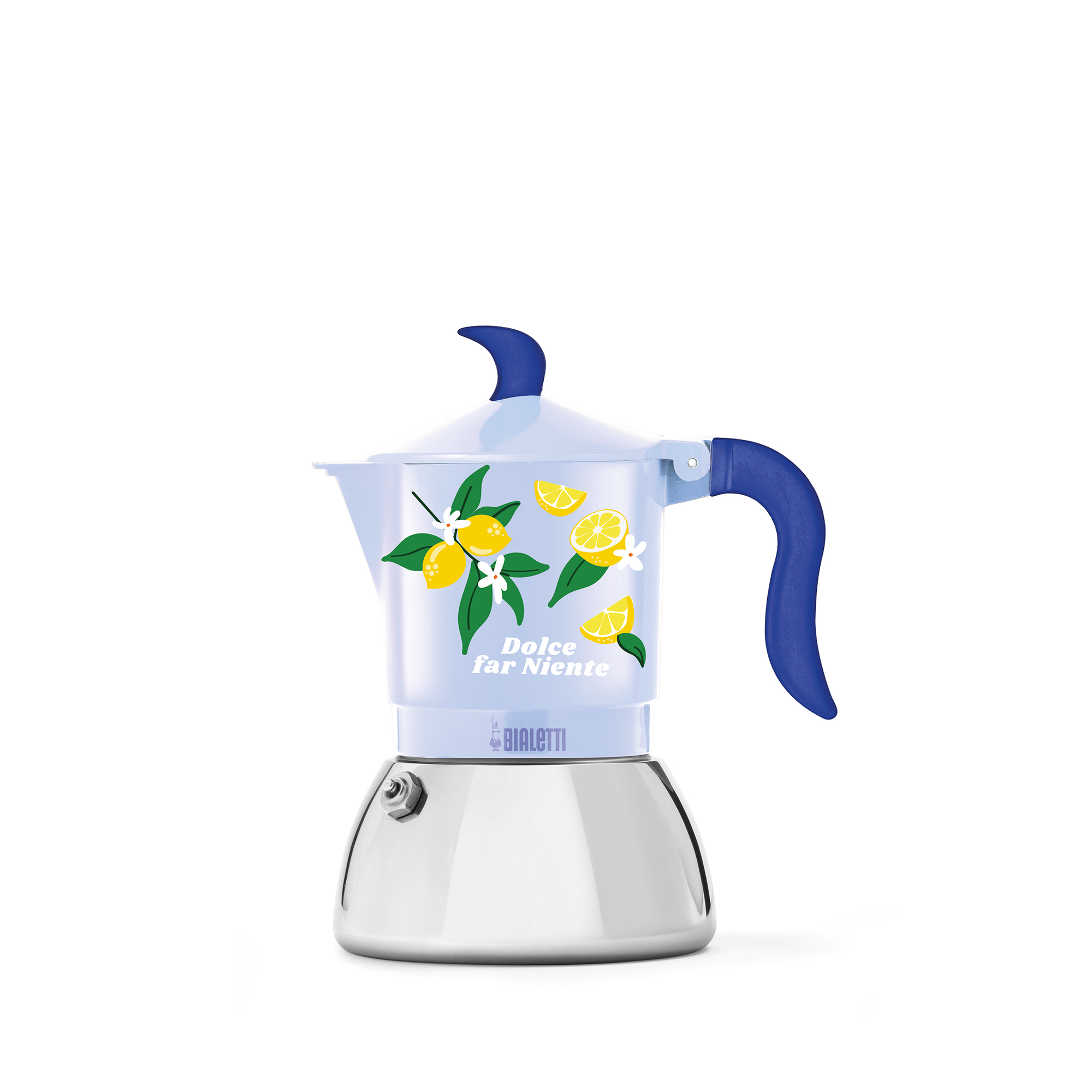 Bialetti - Espressokocher Mercato Della Frutta Fiammeta Induktion lemon 2 Tassen