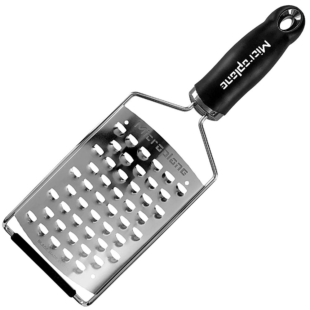 Microplane Select Series Cheese Grater (extra Coarse, Black)