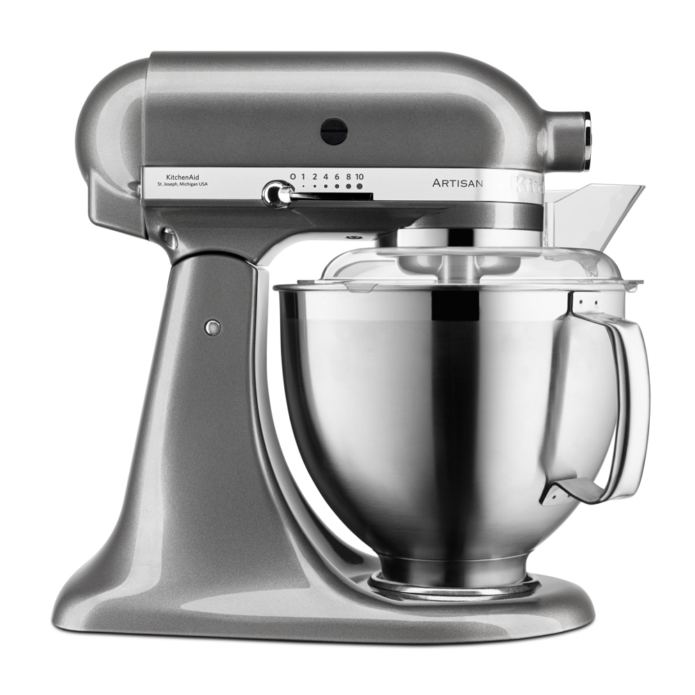 KitchenAid - Artisan Küchenmaschine 5KSM185PS - Medallion Silber KitchenAid - Artisan Küchenmaschine 5KSM185PS - Medallion Silber