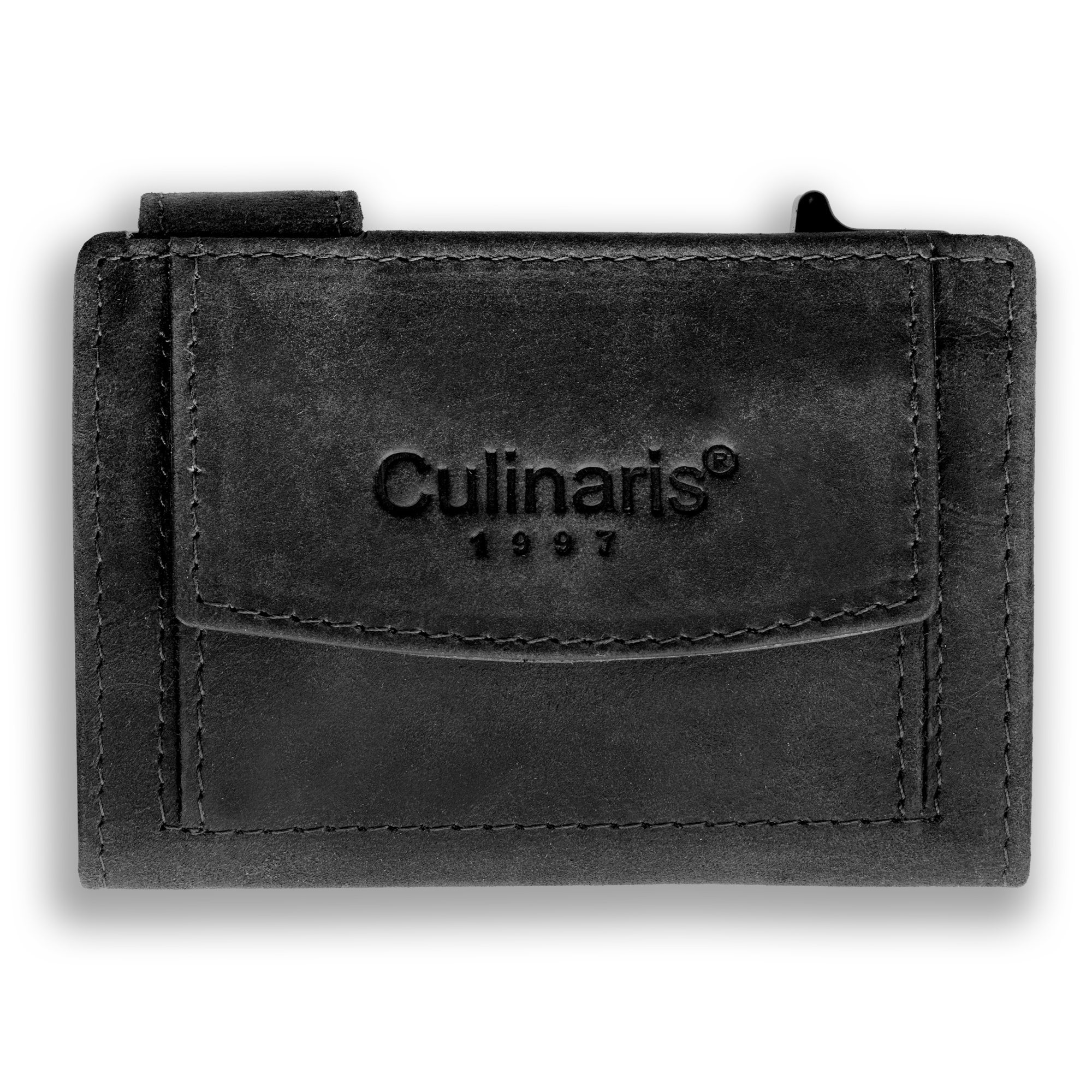 Card Case with Coin Pocket - Hunter Grey | Culinaris