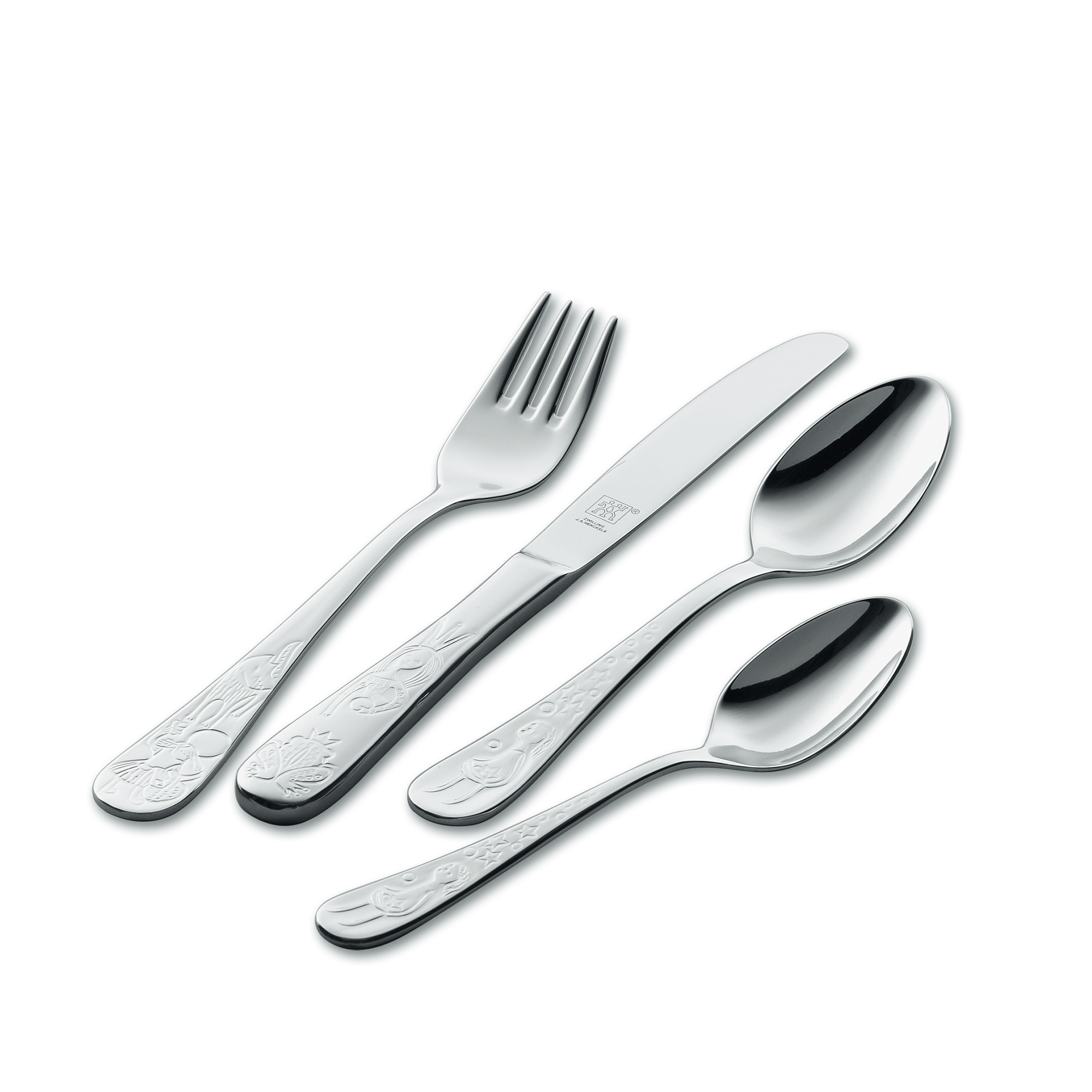 Zwilling - children's cutlery set Grimm's Fairy Tales - 4 pieces