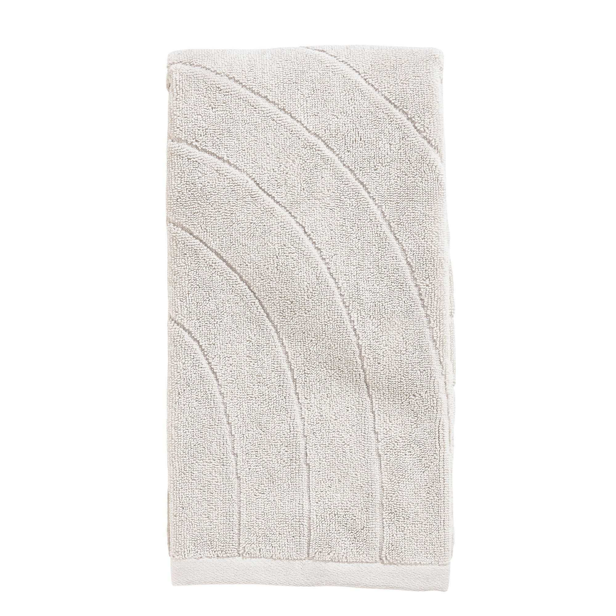 Zone - Time Handtuch - 100 x 50 cm - Soft Grey