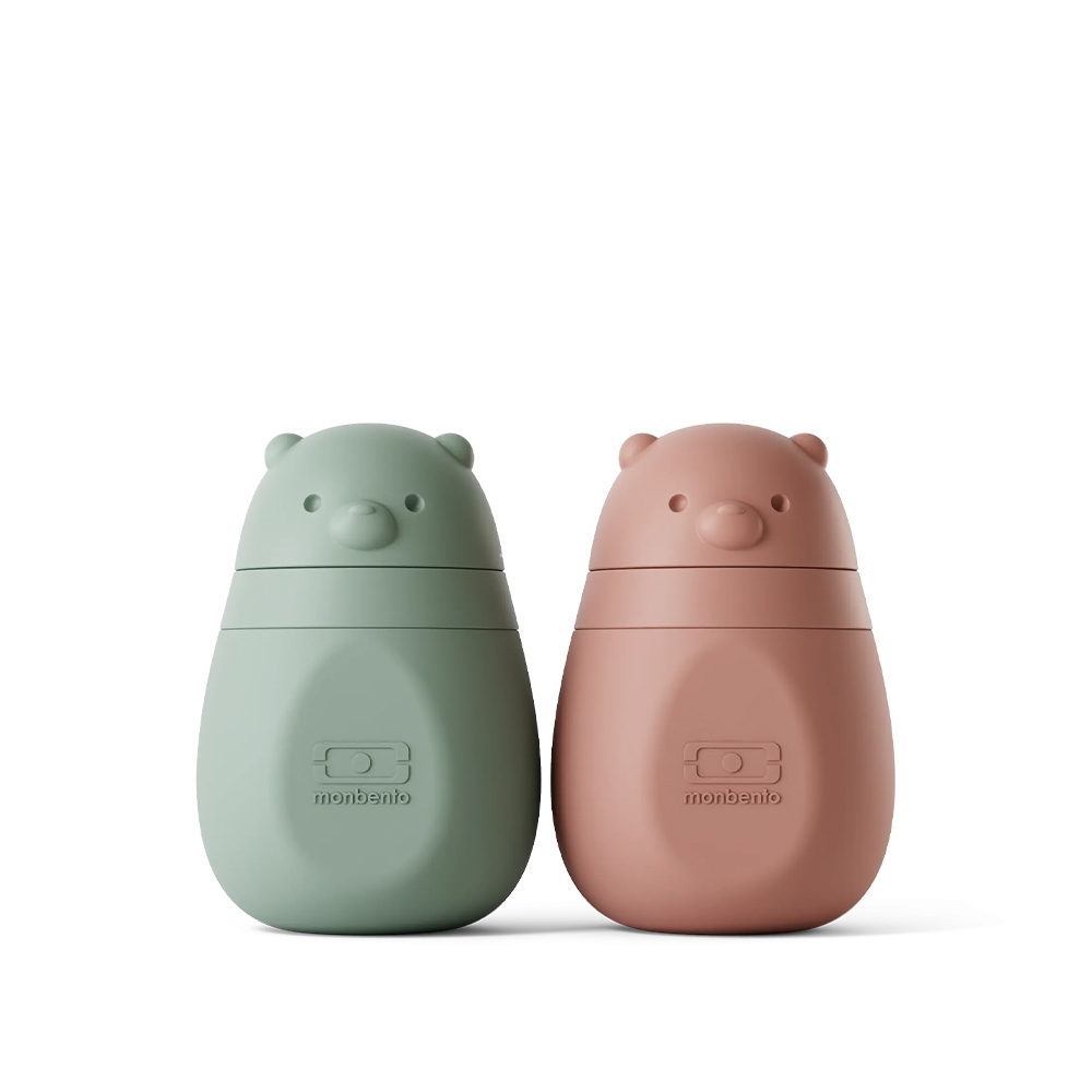 Monbento - MB Duo Yummy Squeezes green/pink