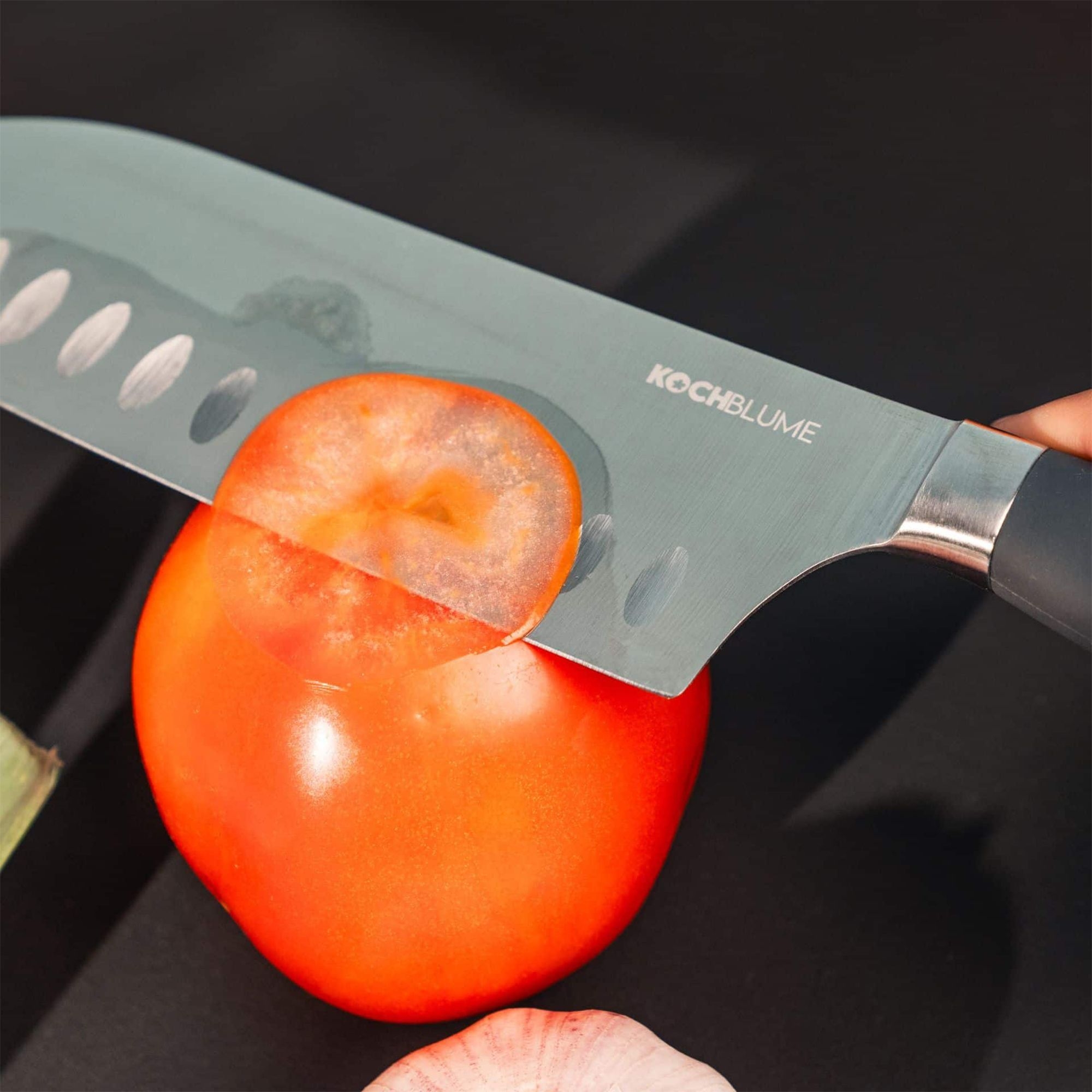 Sharp KOCHBLUME Santoku knife with tomato