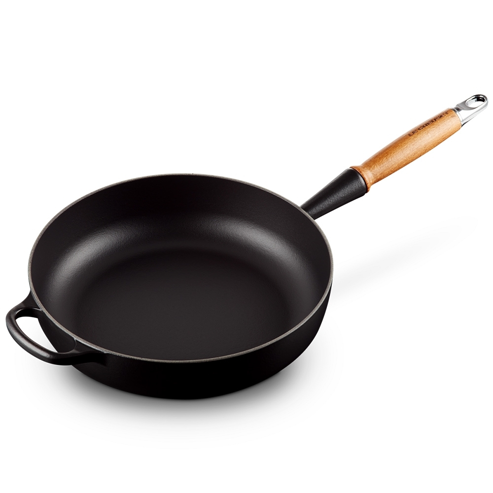 Le Creuset - Sauté Pan with wooden handle 28 cm
