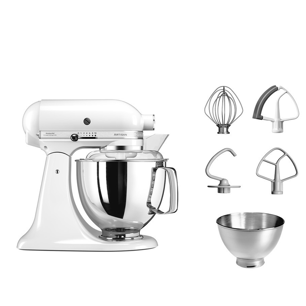 KitchenAid - Artisan Stand Mixer 5KSM175PS - White