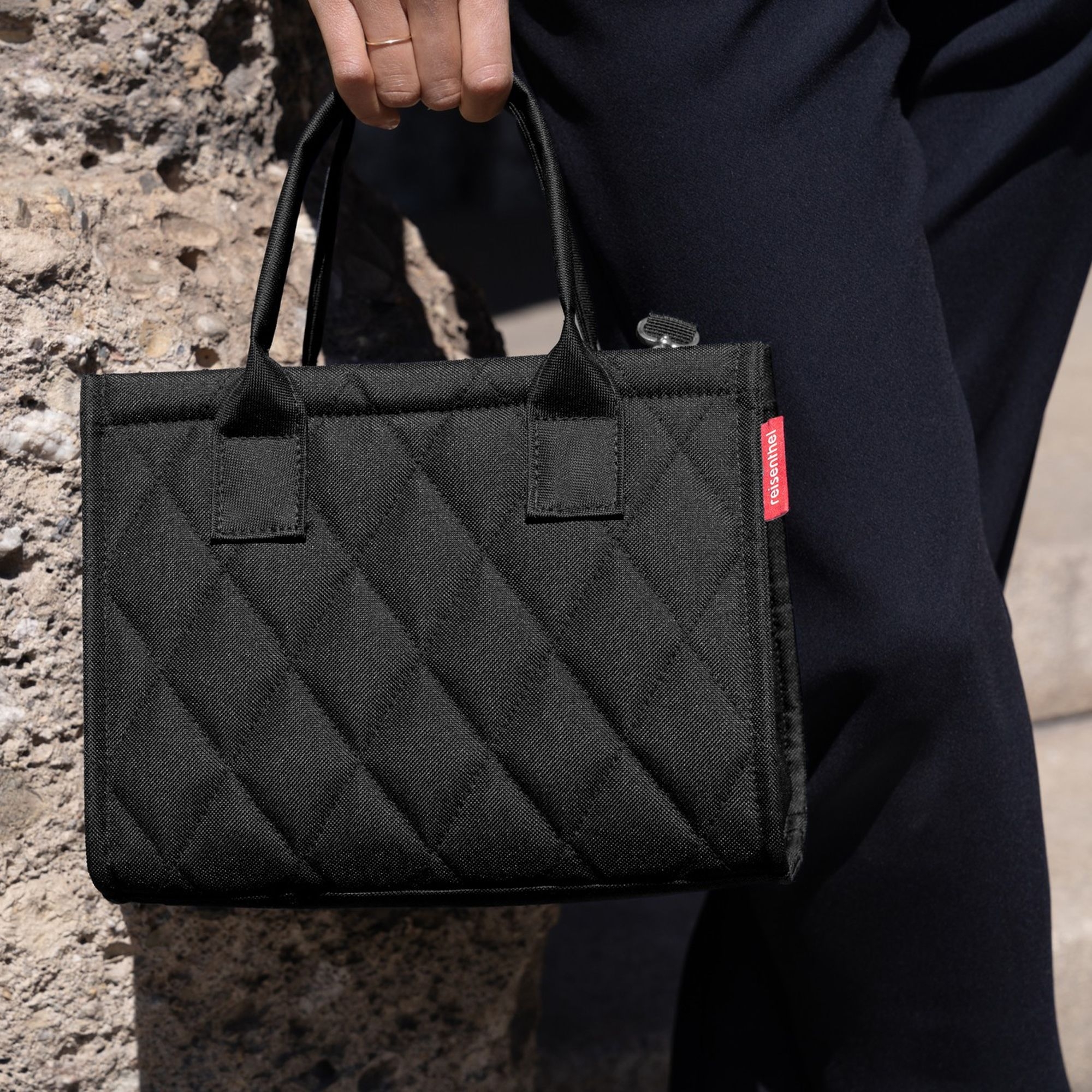 reisenthel - daily shopper XS - rhombus black