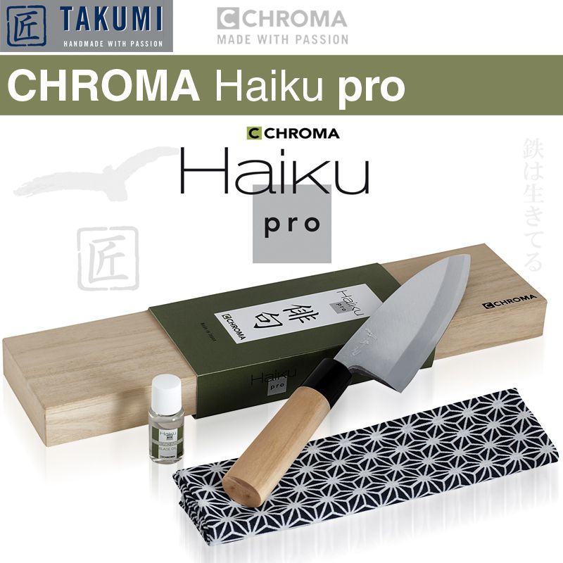 CHROMA - Haiku Pro Nakiri 16,5 cm