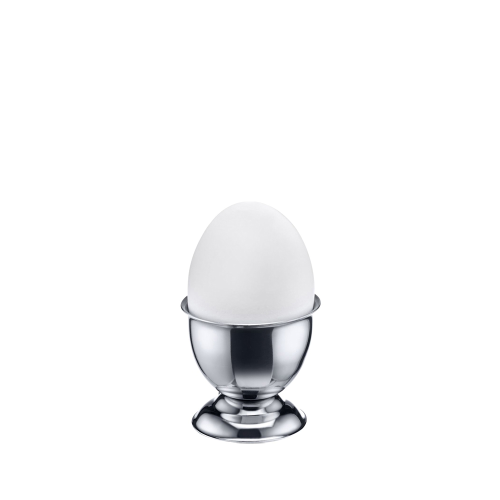 Westmark - 4 Egg cups with foot, stainless steel