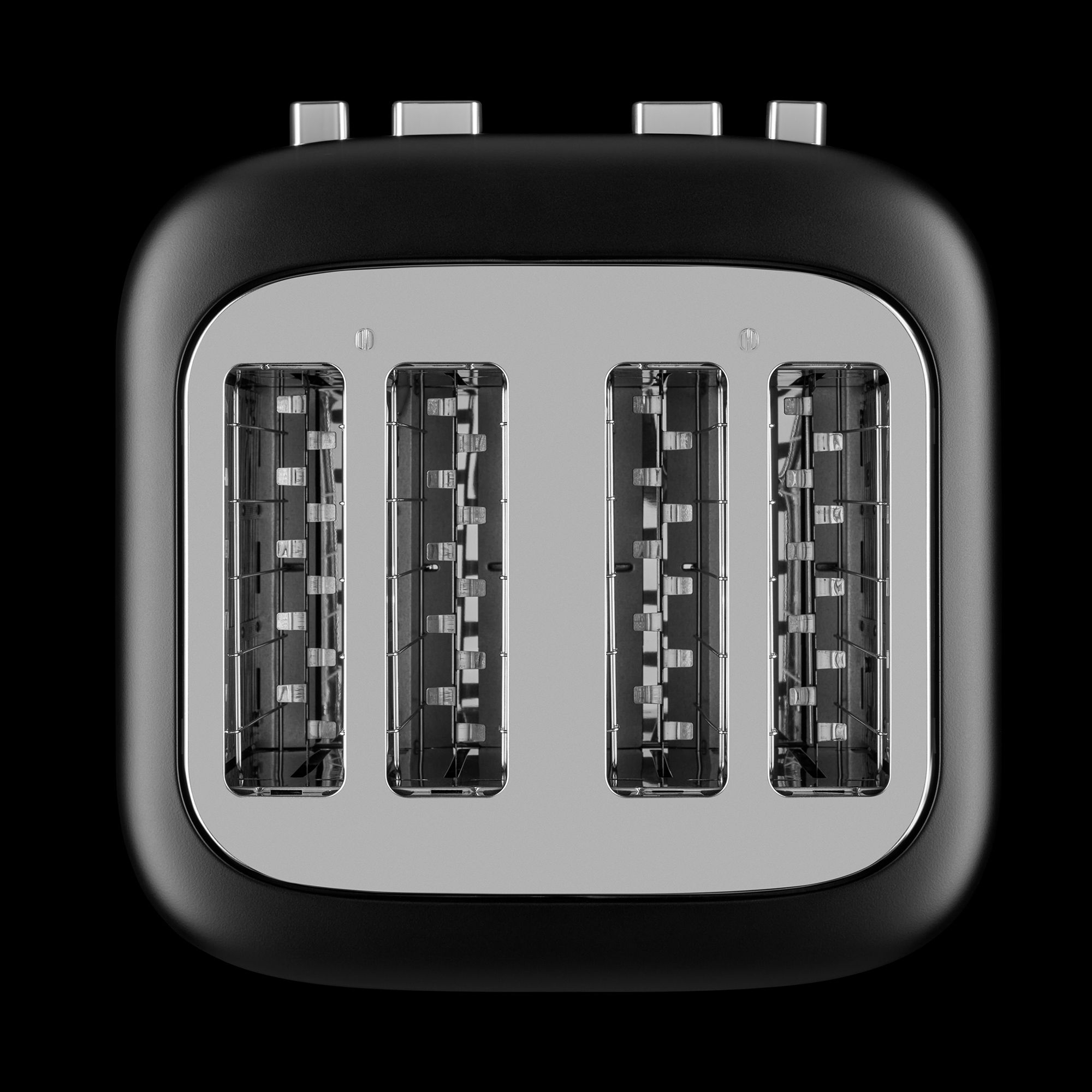 KitchenAid - Toaster with manual operation for 4 slices - Matt black KitchenAid - Toaster with manual operation for 4 slices - Matt black