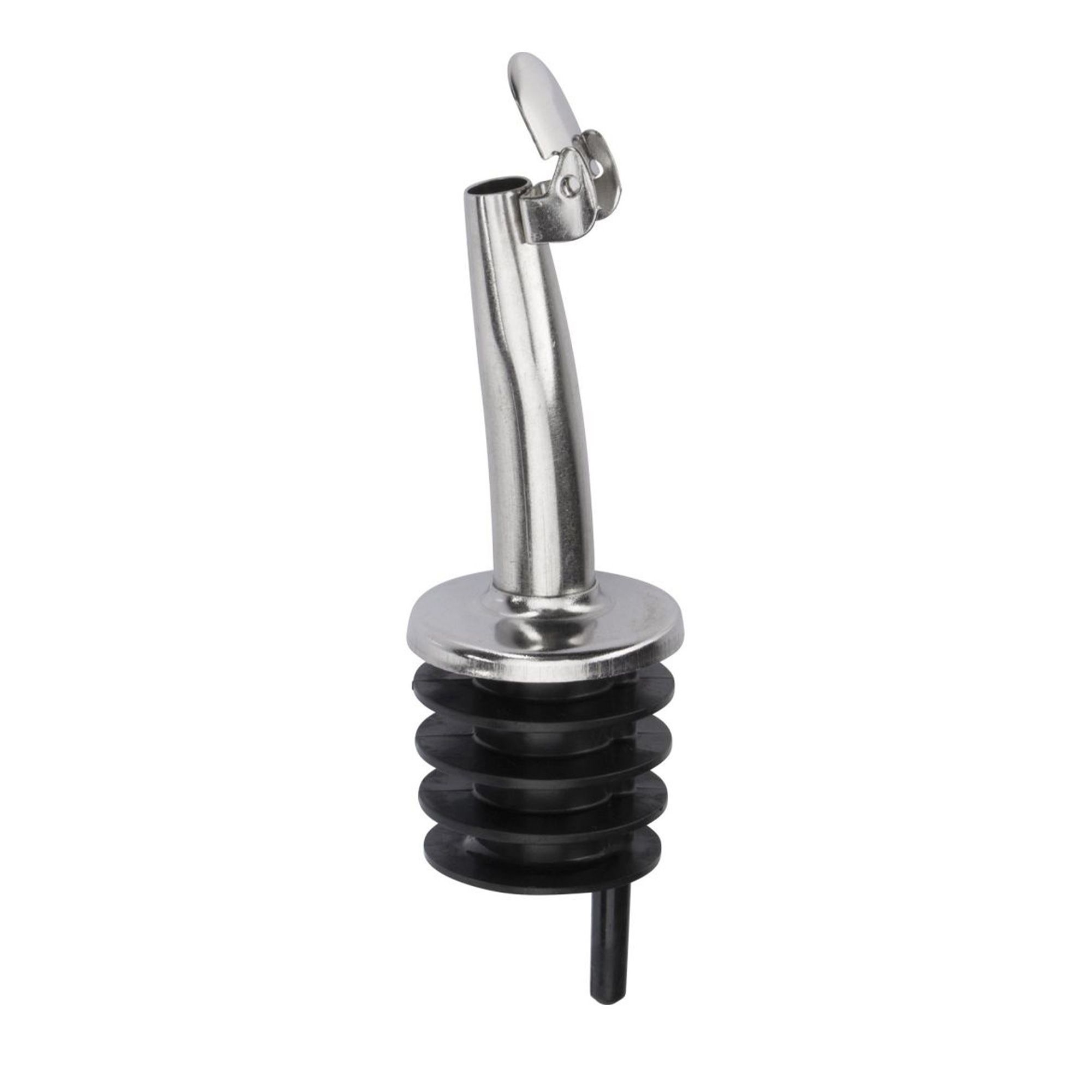 Westmark - 2 Free flow pourers »Inox Gastro«, PE cork, metal flap