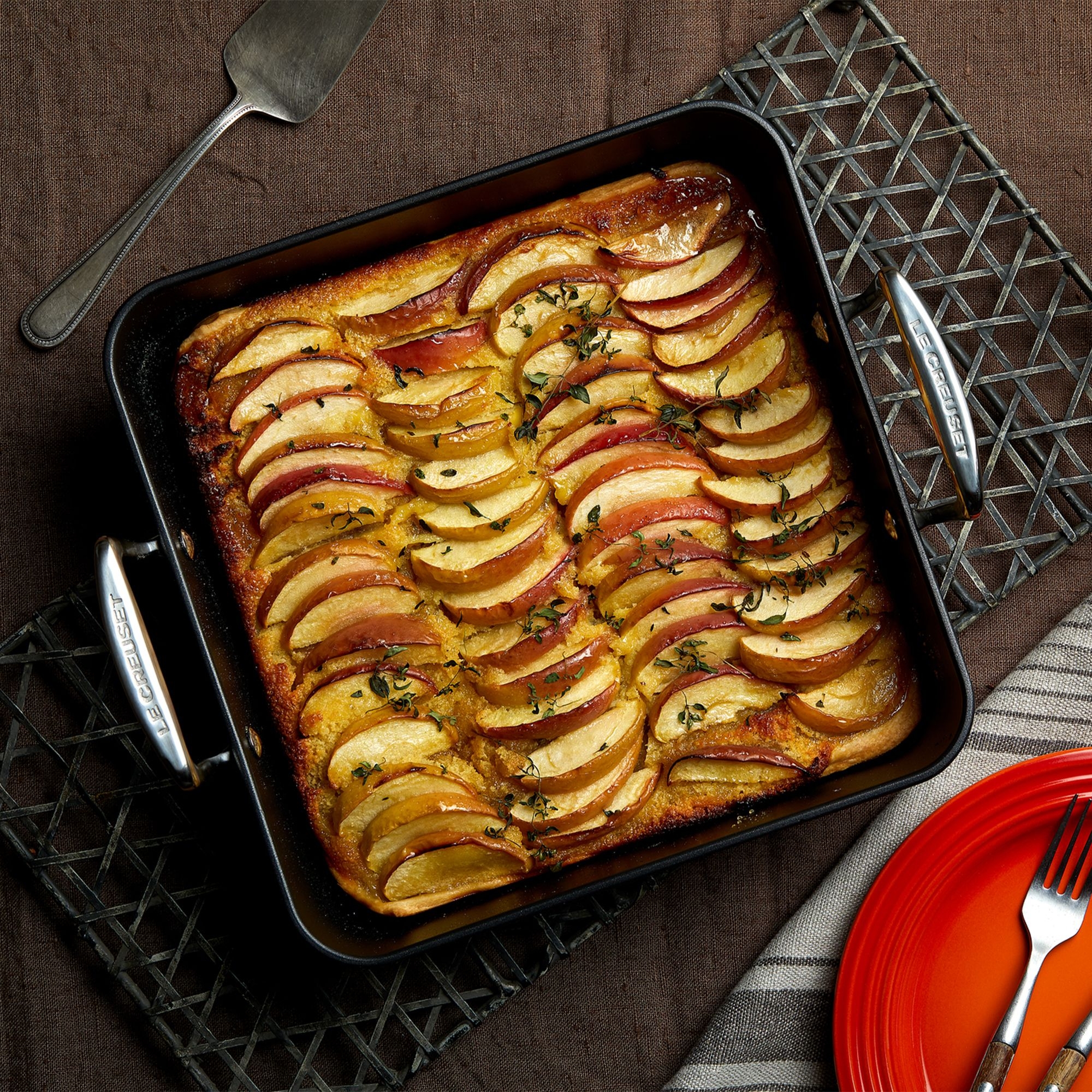 Le Creuset - quadratische Bratreine - Aluminium-Antihaft Le Creuset - quadratische Bratreine - Aluminium-Antihaft