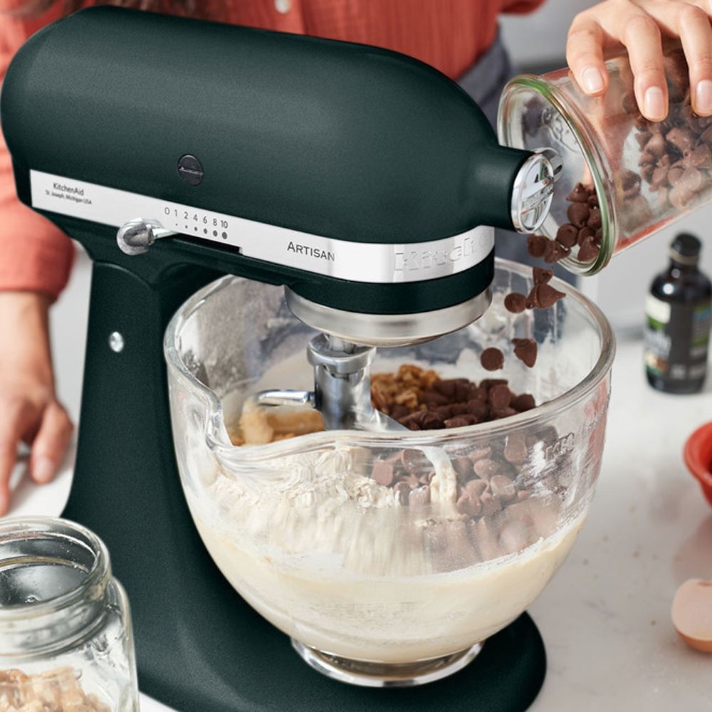 KitchenAid - Artisan Küchenmaschine 5KSM185PS -  Set - Pebbled Palm