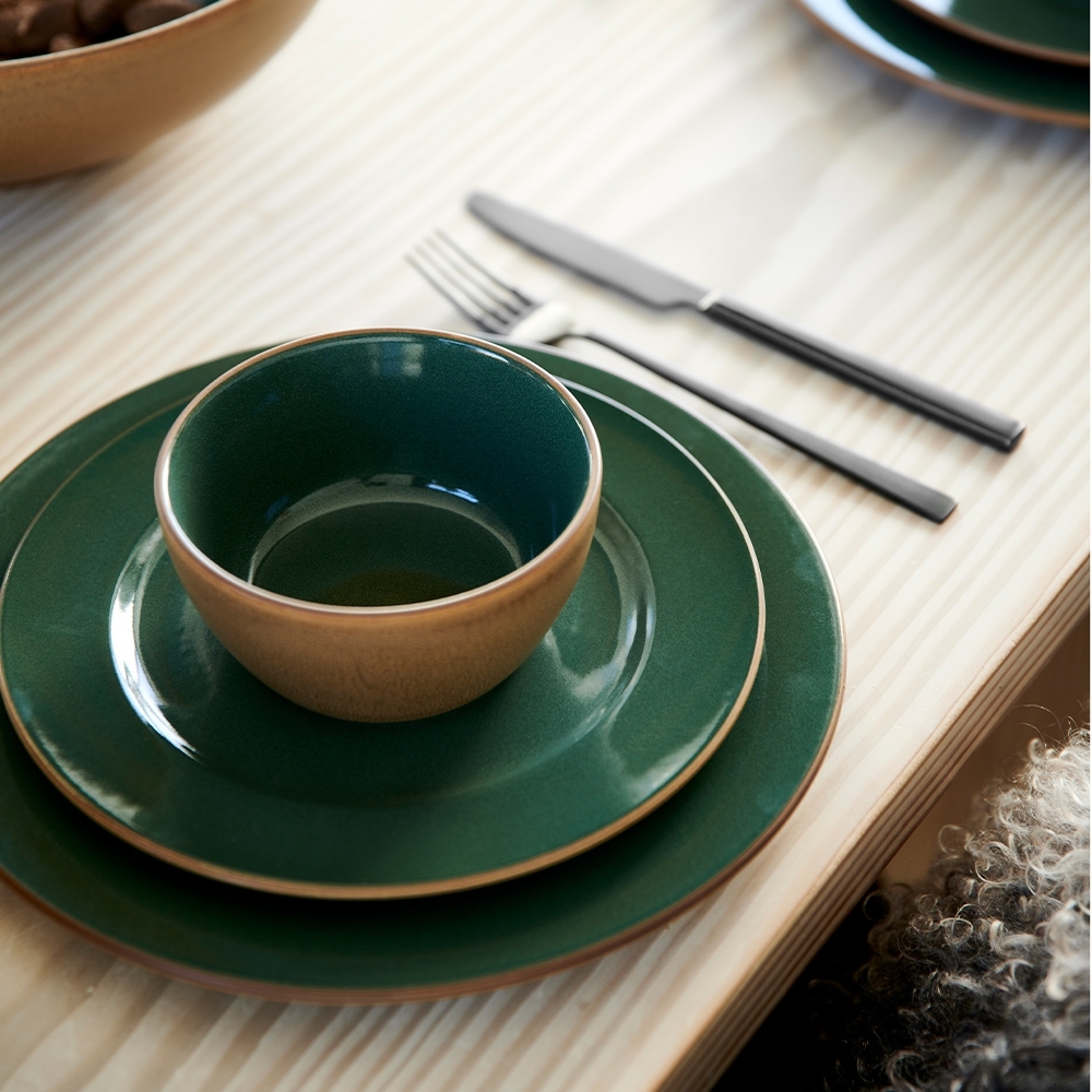 Bitz - Plate - Wood - 22 cm Bitz - Plate - Wood - 22 cm