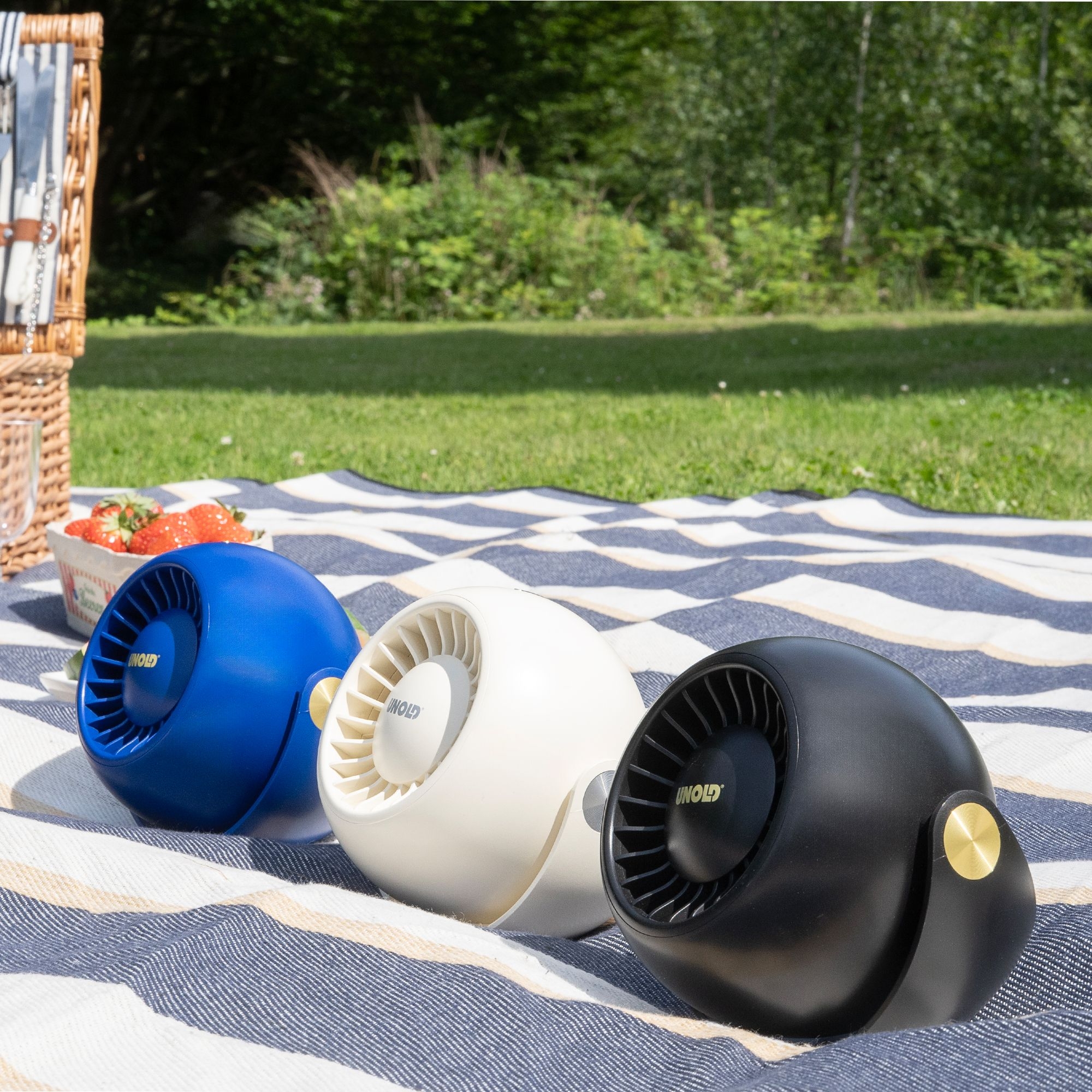 Unold - Breezy Bowl Fan - Schwarz