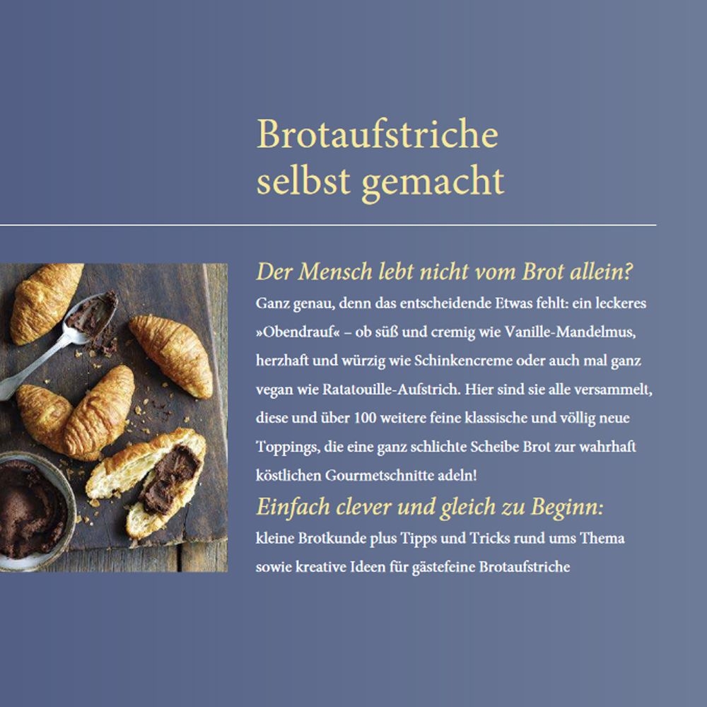 GU - Brotaufstriche selbst gemacht GU - Brotaufstriche selbst gemacht