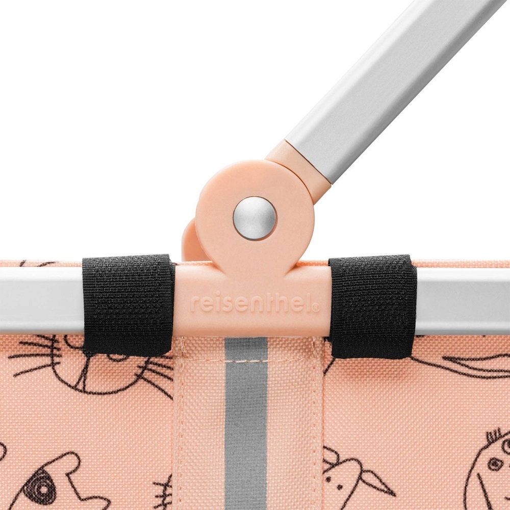 reisenthel - carrybag XS - kids - cats and dogs rose