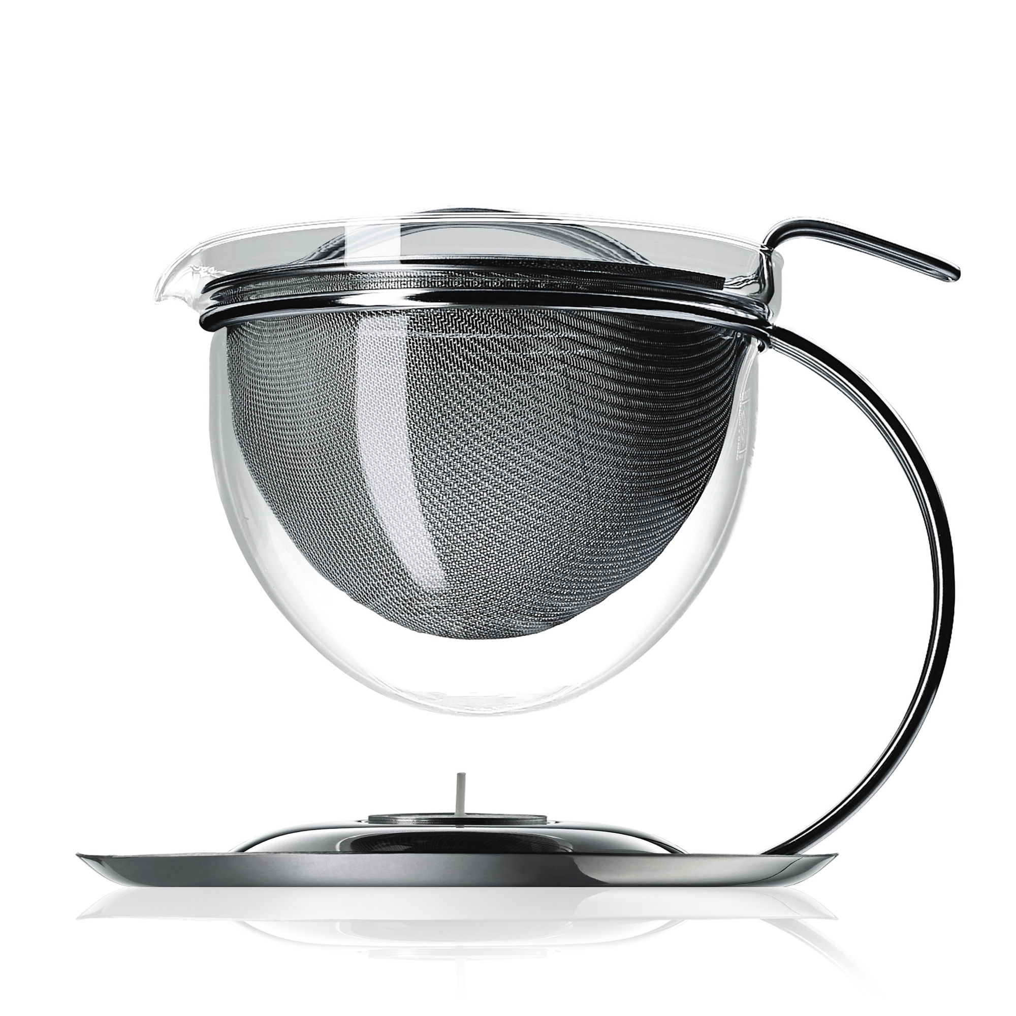 mono - filio - Teapot with integrated warmer 1,5 l