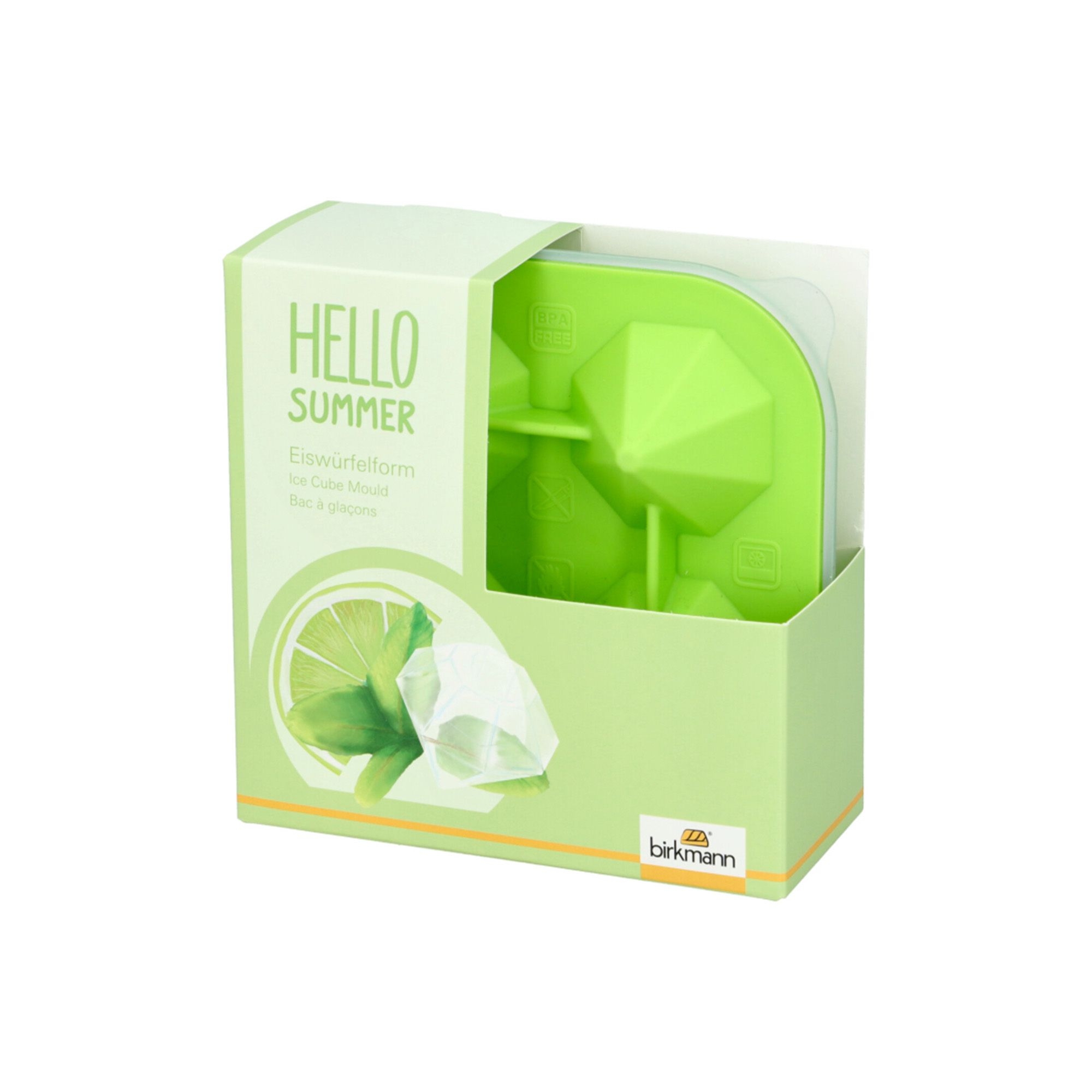 Birkmann - Diamond ice cube mould - 4 pieces