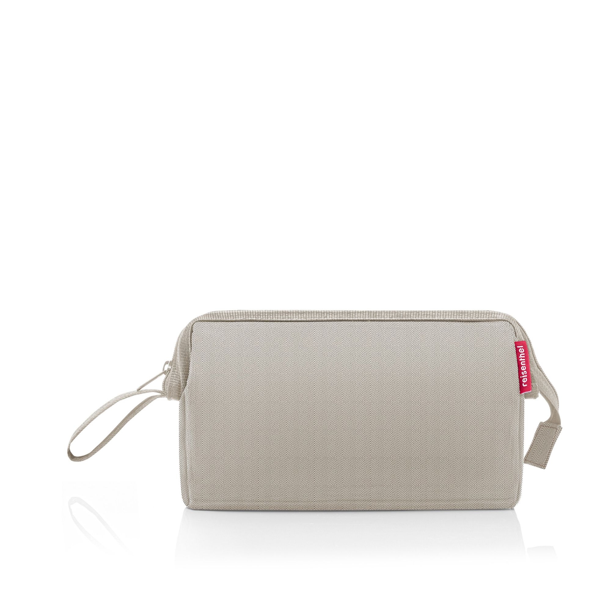 reisenthel - travelcosmetic - herringbone sand