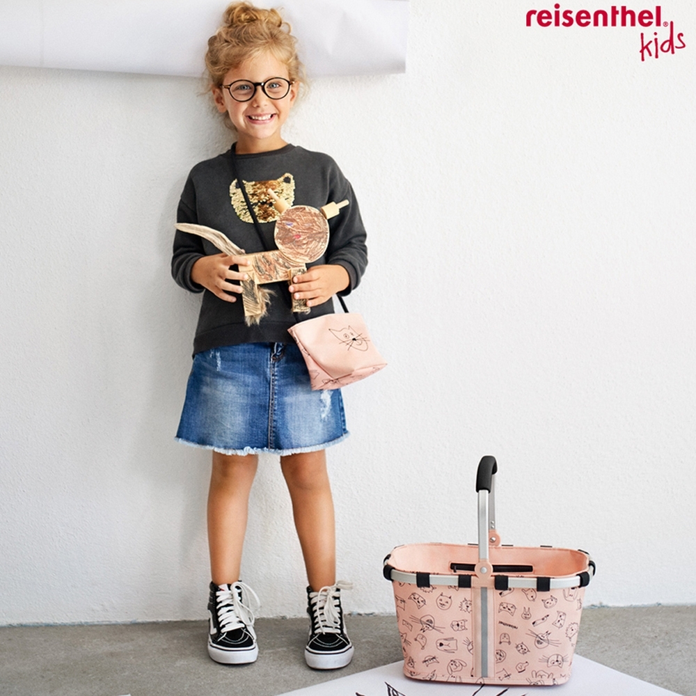 reisenthel - minibag - kids - cats and dogs rose