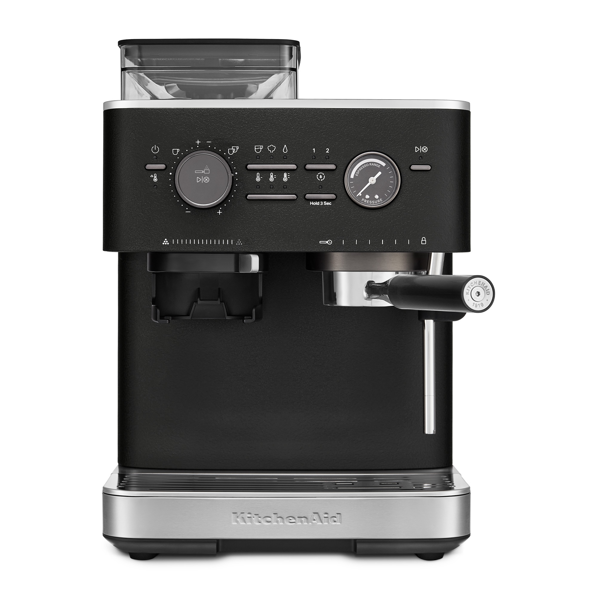 KitchenAid - Semi-automatic espresso machine - Cast Iron Black KitchenAid - Semi-automatic espresso machine - Cast Iron Black