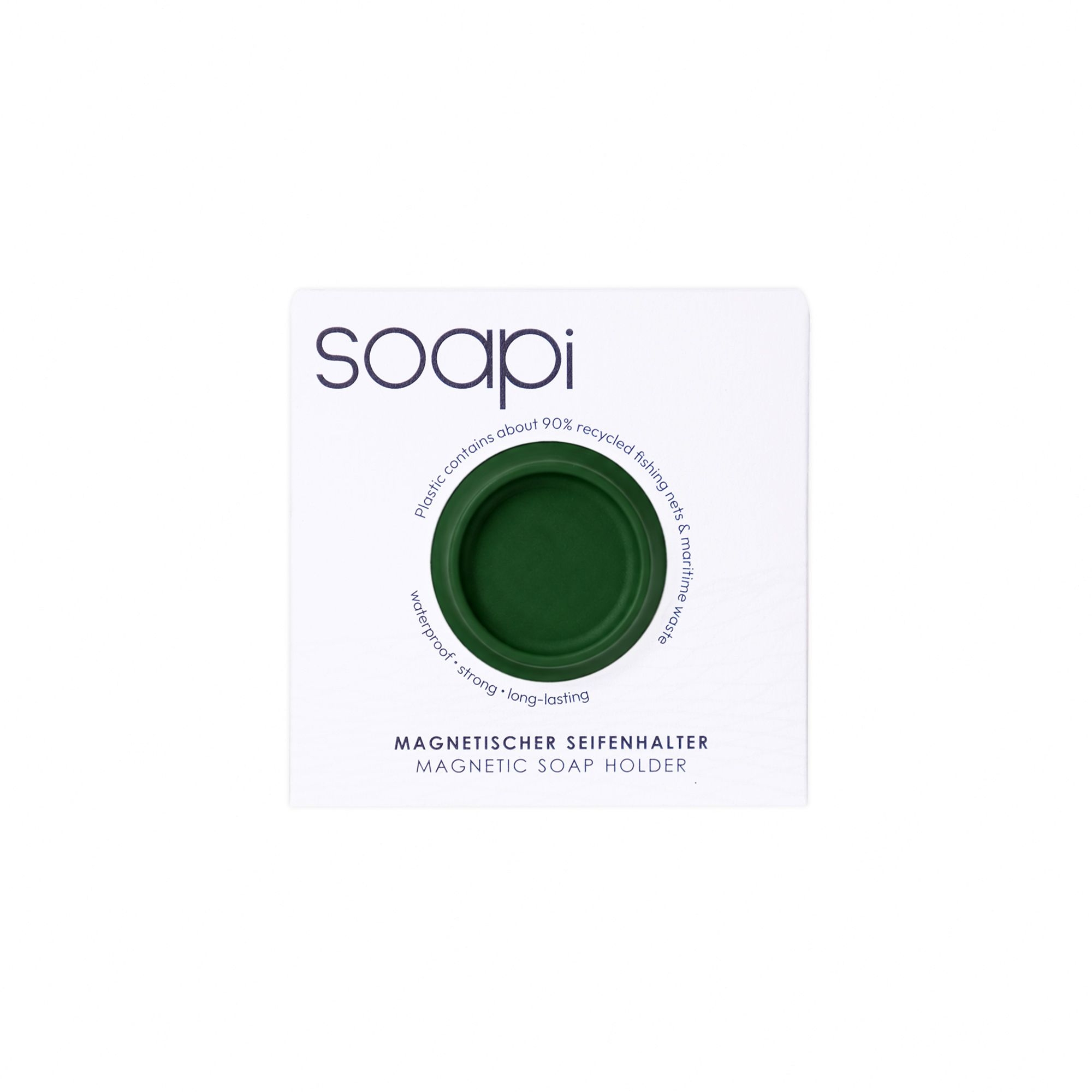 Soapi - Magnetic Soap Holder - Green
