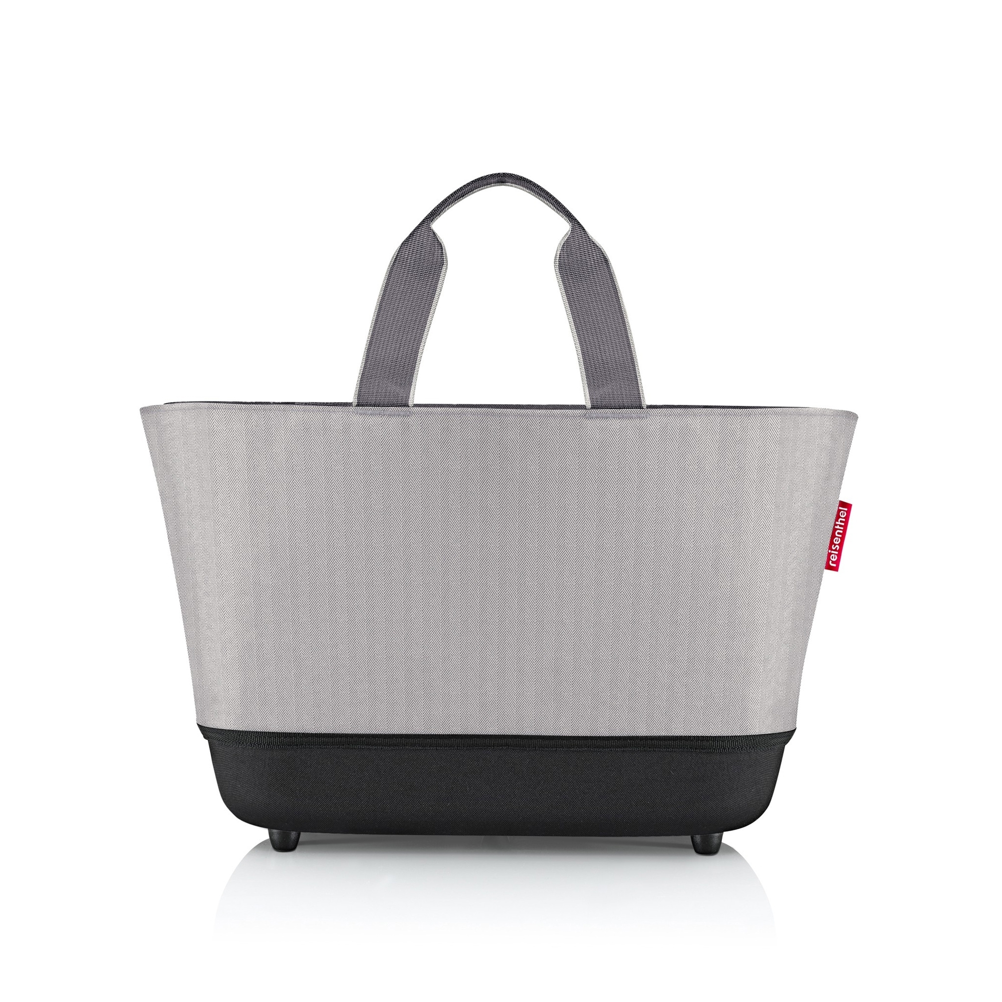reisenthel - shoppingbasket - herringbone grey