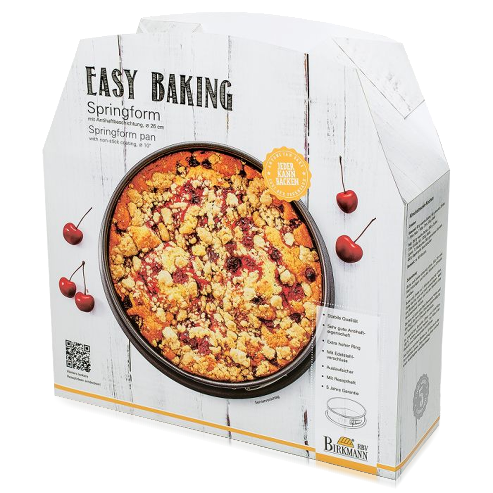 26cm x 1cm Master Class Non-Stick Square Baking Tray