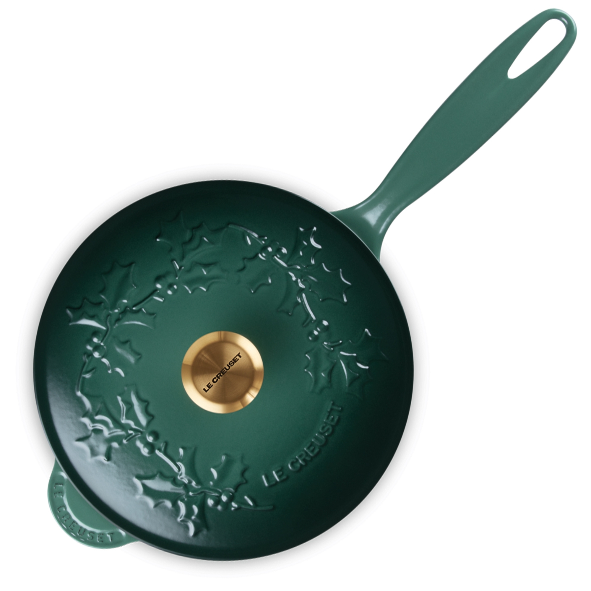 Le Creuset - Saucepan 21 cm - Cast iron - Holly - Artichaut Le Creuset - Saucepan 21 cm - Cast iron - Holly - Artichaut