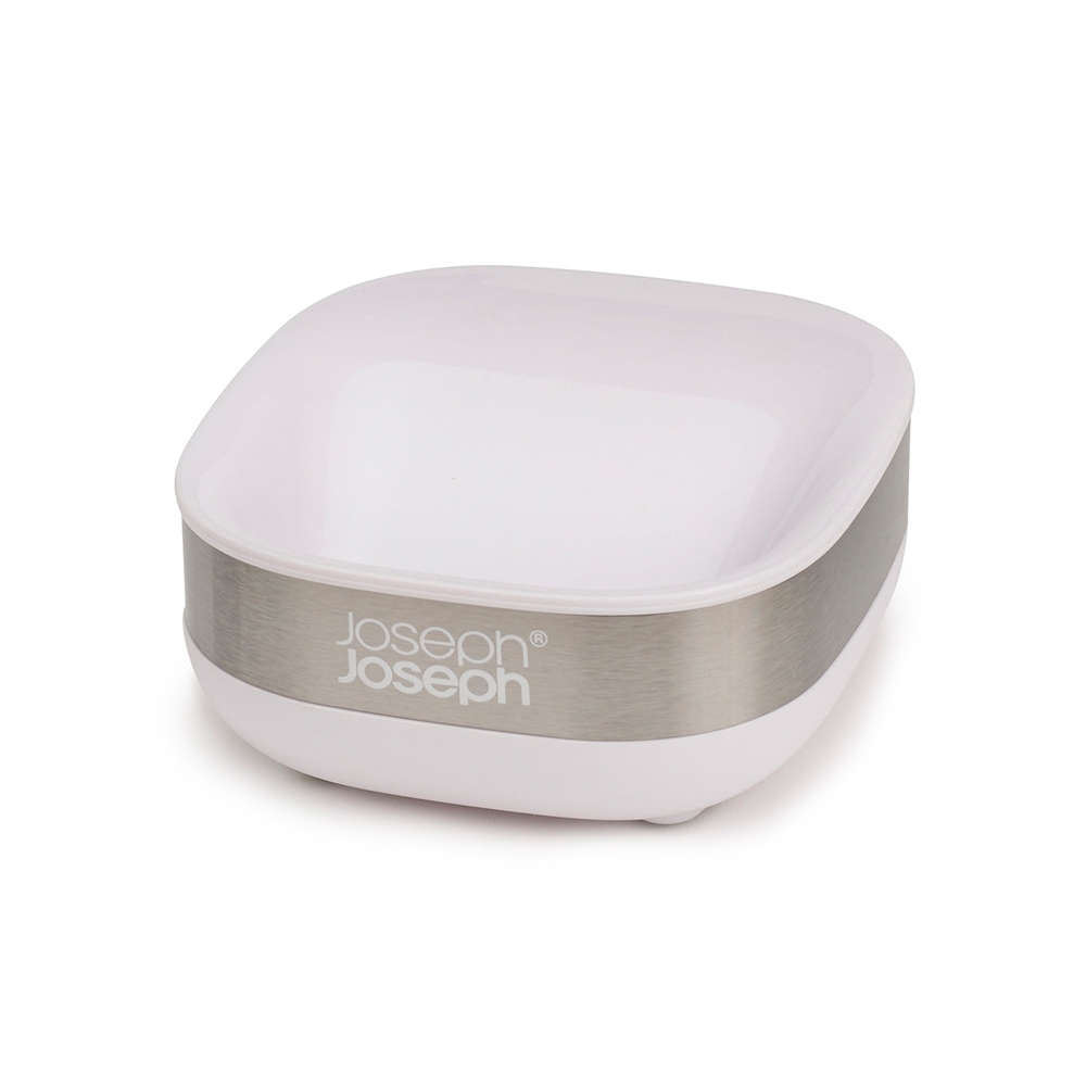 Joseph Joseph - Slim™ Steel Compact Soap Dish Joseph Joseph - Slim™ Steel Compact Soap Dish