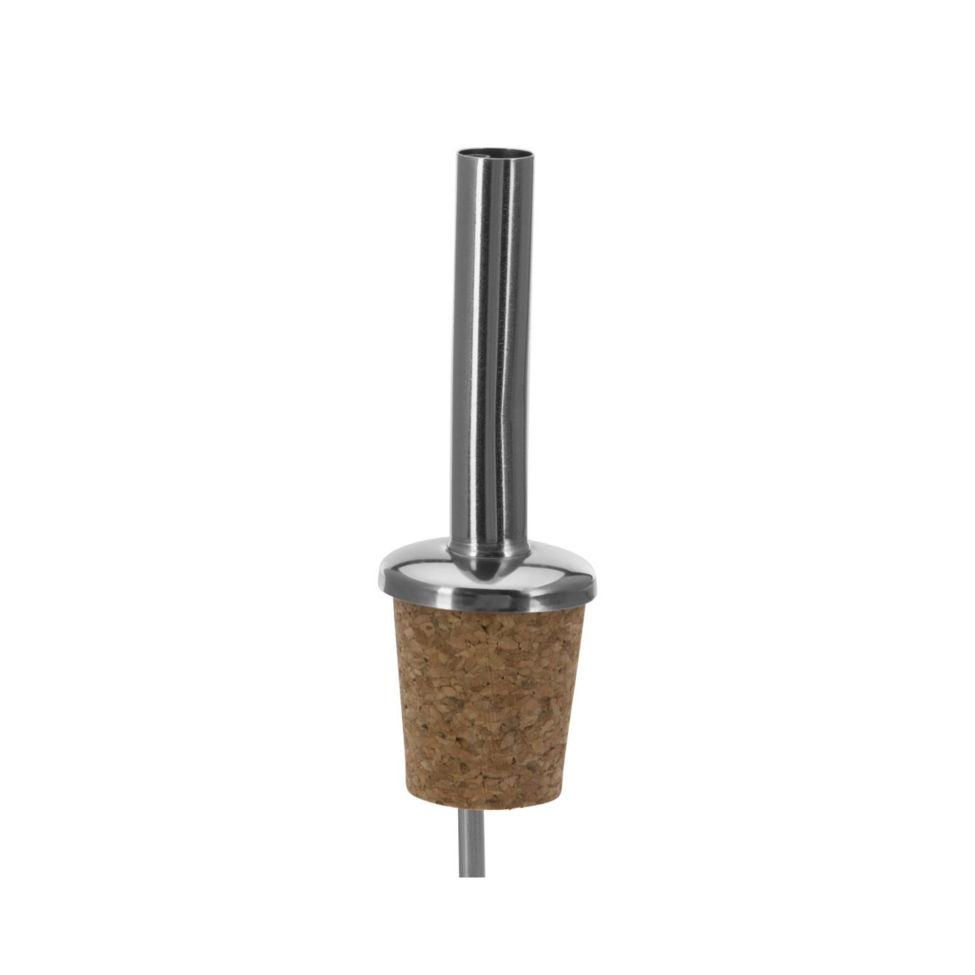 Westmark - Free flow pourers »Inox Standard«, natural cork, plastic