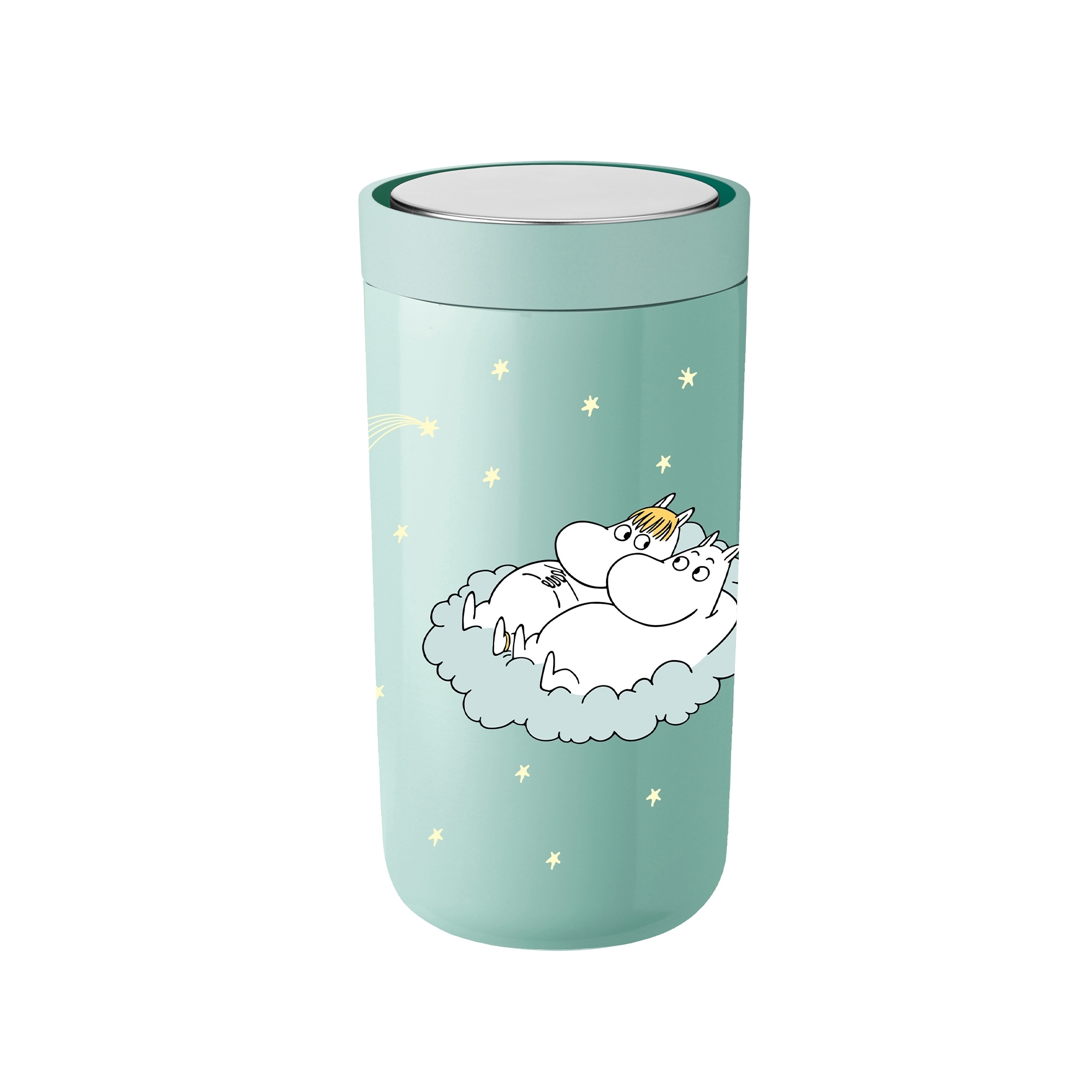 Stelton - To Go Click Thermobecher - 200 ml - Moomin Shooting Star