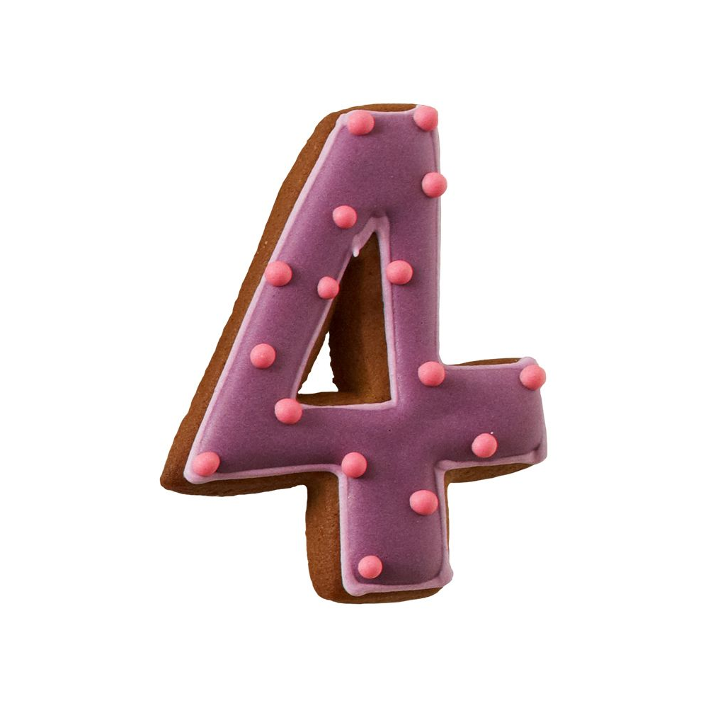 Birkmann - Ausstechform Zahl - "4" cm
