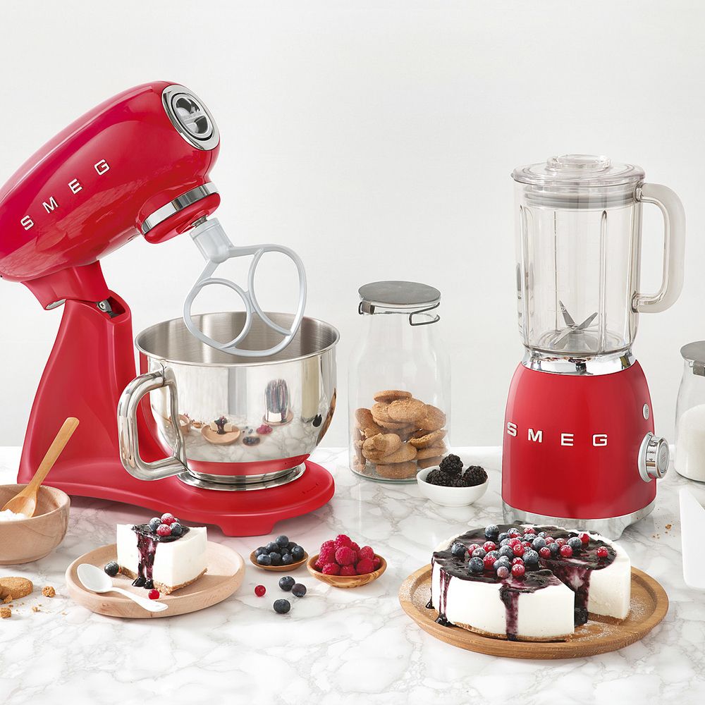 Smeg - blender - design line style The 50 ° years red