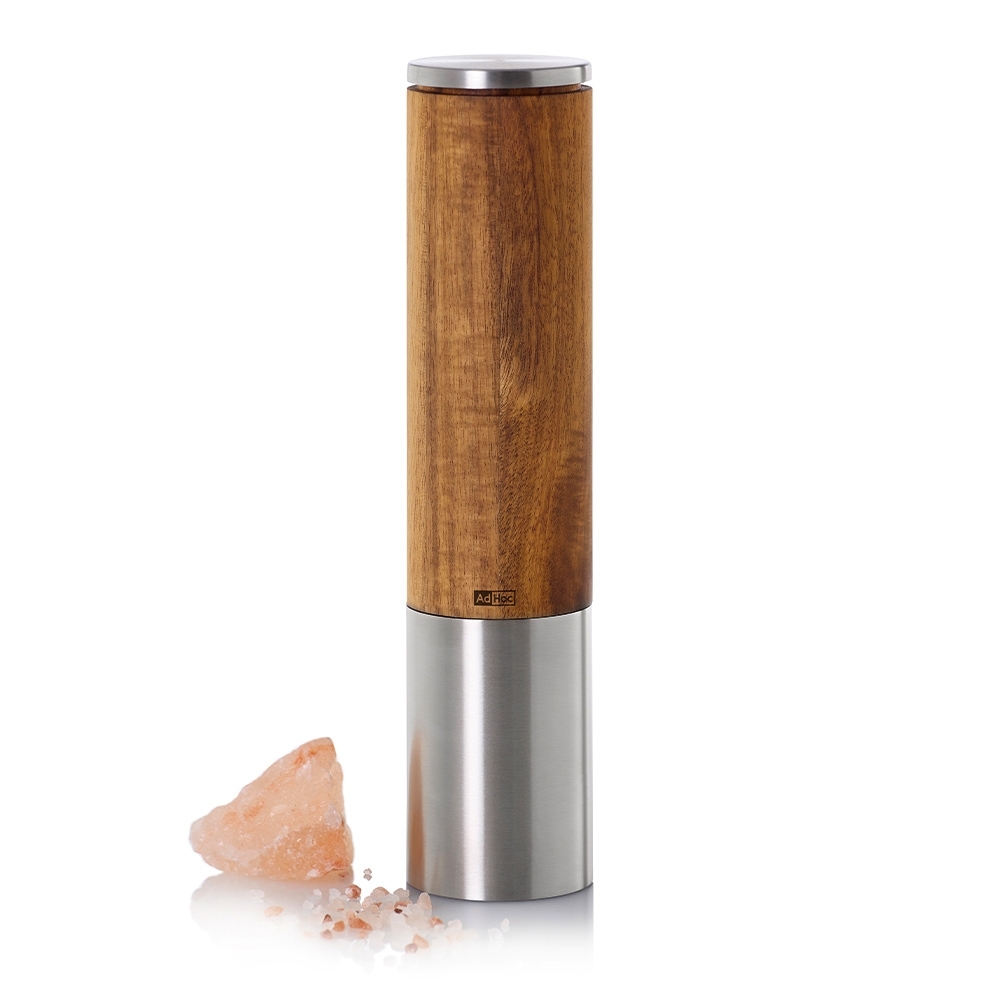 Adhoc CeraCut eMill.5 pepper and salt mill acacia wood