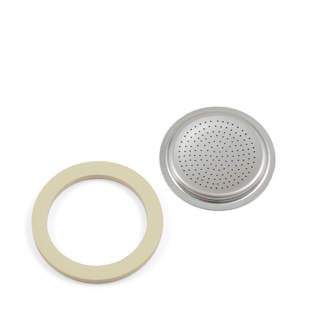 Bialetti - 1 Dichtungsring + 1 Filtersieb, Ø 72 mm
