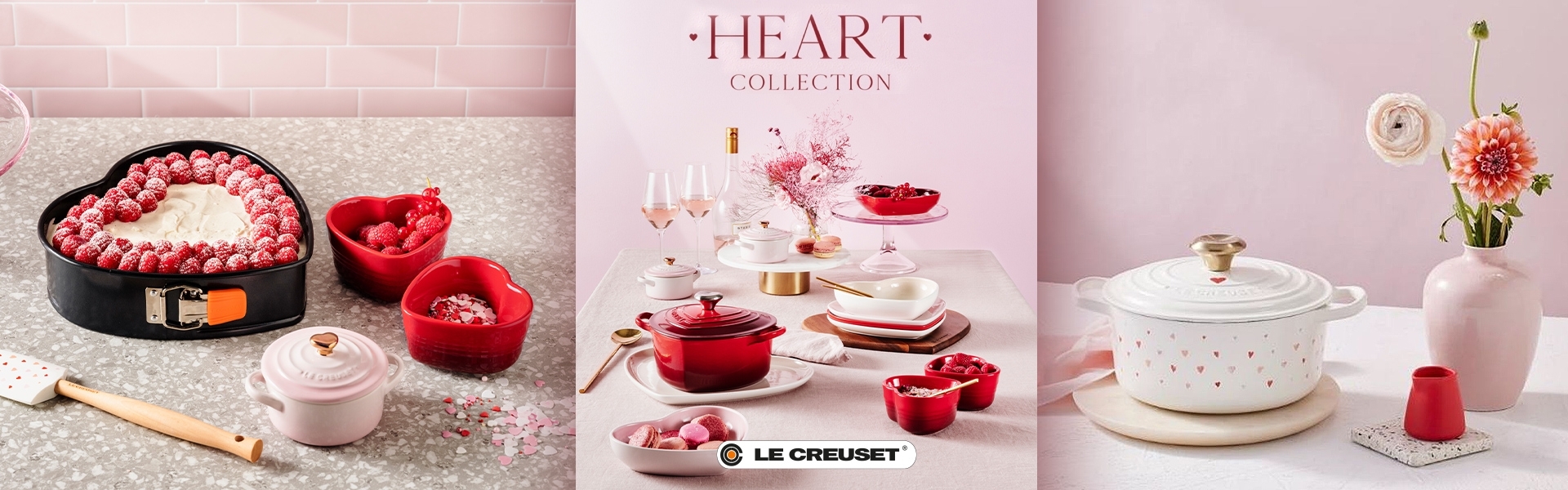 HEART & PETIS FOURS COLLECTION