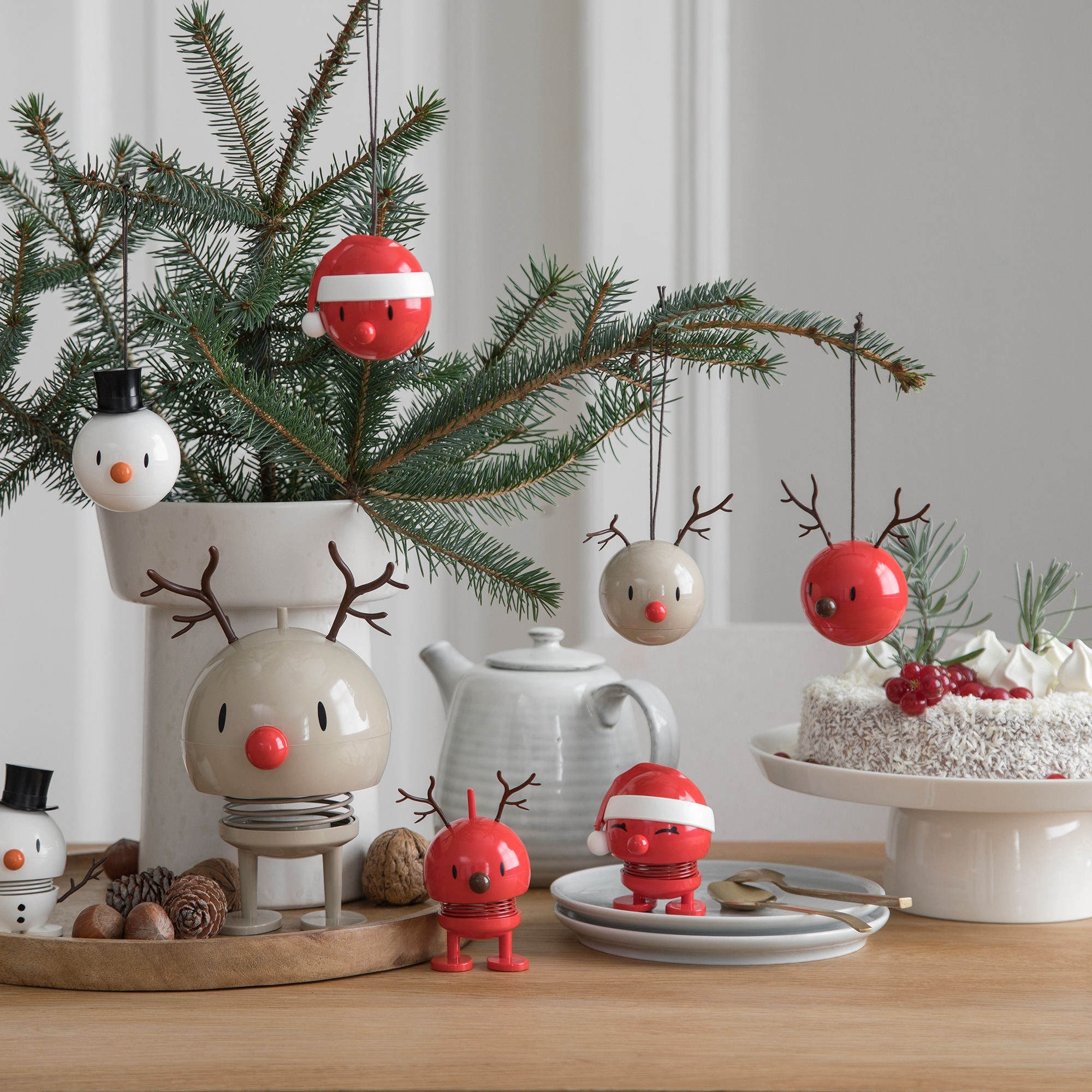Hoptimist - Reindeer Bumble - S - Red