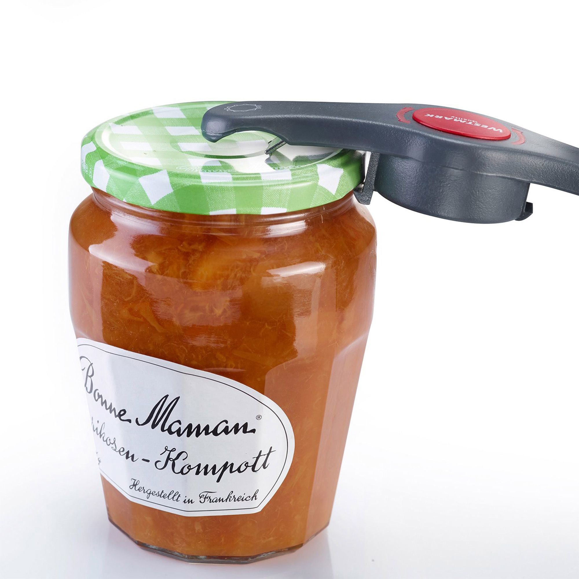 Westmark Kombiöffner Propeller beim Öffnen eines Konservengl