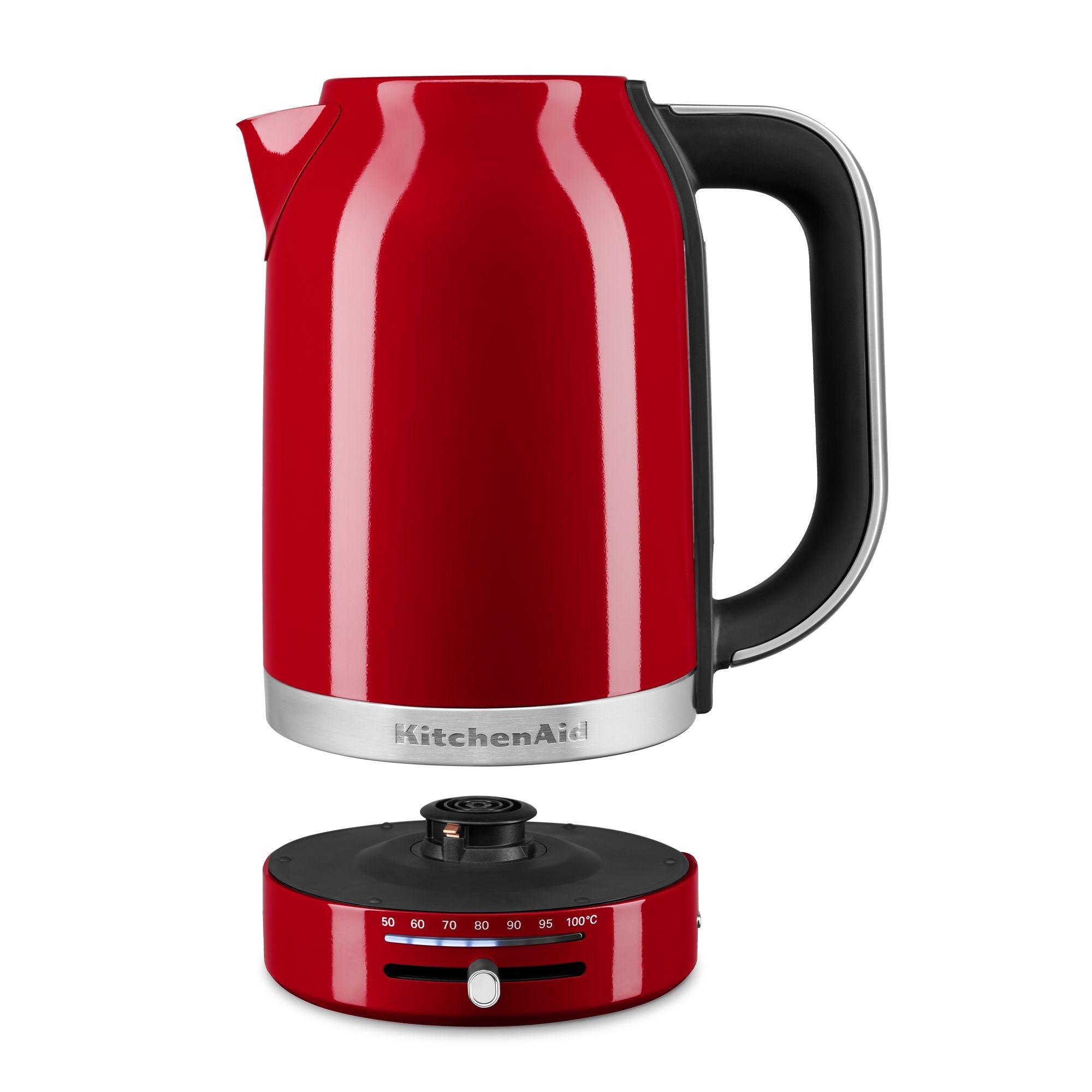 KitchenAid - 5KEK1701 - 1,7L Wasserkocher mit Temperatureinstellung - Empire Rot KitchenAid - 5KEK1701 - 1,7L Wasserkocher mit Temperatureinstellung - Empire Rot