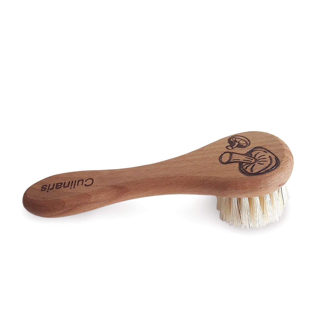 Mushroom brush with handle - beech wood - 13.3 cm | Culinaris Mushroom brush with handle - beech wood - 13.3 cm | Culinaris